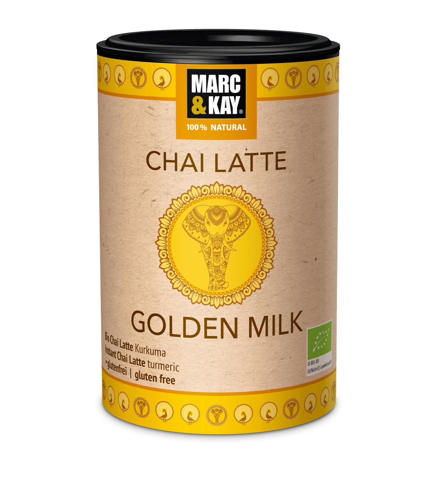 Marc & Kay | Lait de chai bio | Lait dor | Koruma | 250 g