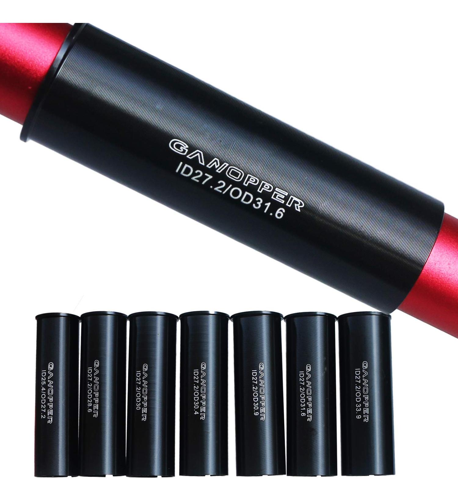 GANOPPER 100mm Long Seatpost Shim 22.2-36 Alloy Bicycle Seat Post Tube Adapter 27.2 I.D./30.9 O.D - Buy Online on GoSupps.com