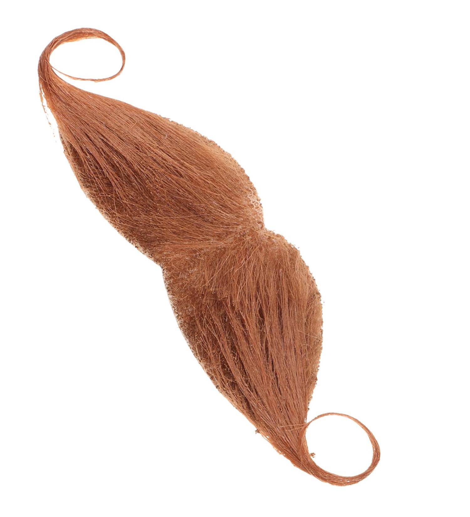 COLLBATH False Mustache Fake Facial Hairs Old Man Costume Realistic Beard for Adult Fake Beard Artificial Beard Costume Whiskers Halloween Cosplay Beard Party Supplies Plush Cloth 11.5x3cm As Shown - Buy Online on GoSupps.com