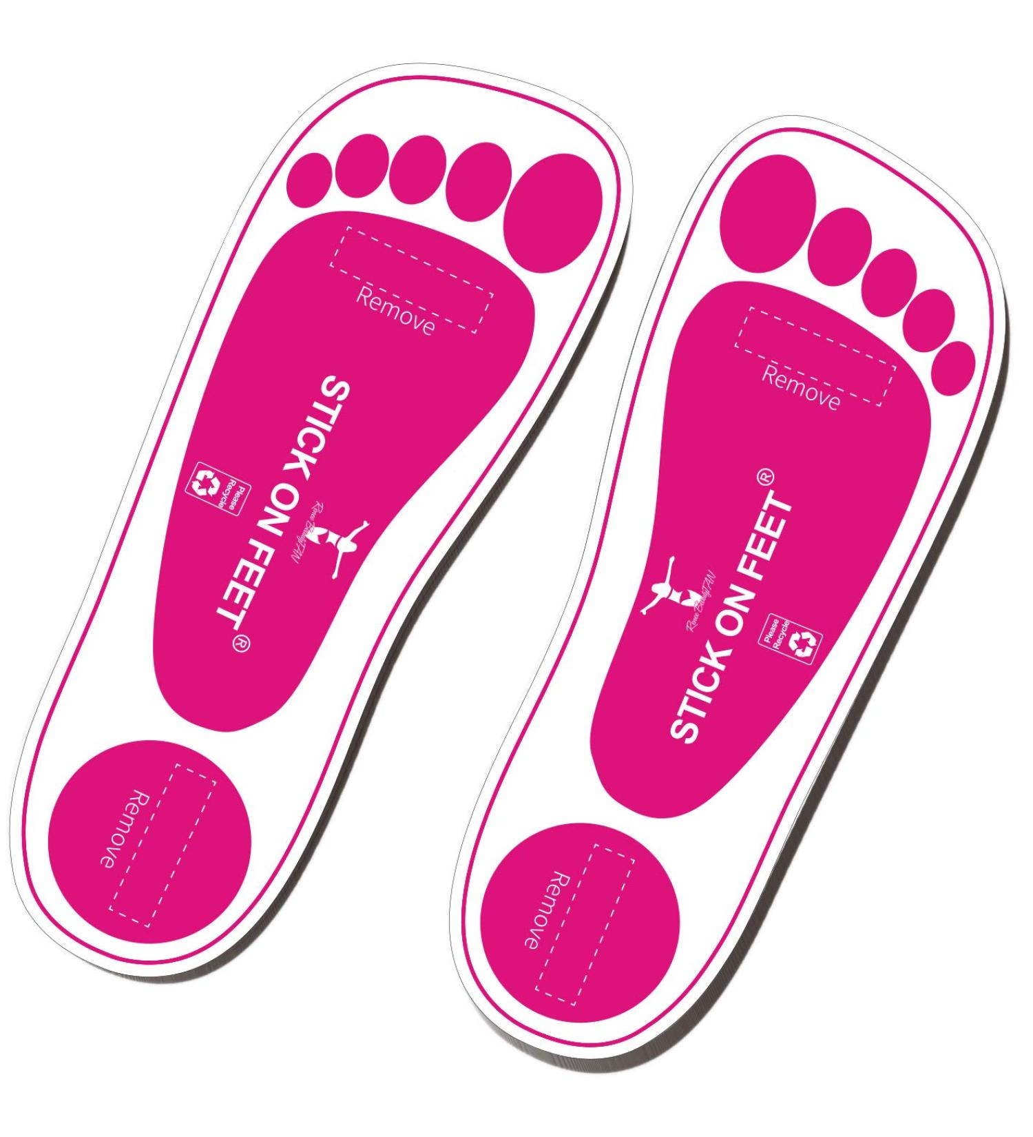 ReneeBeautyTan Economy Pack of 60 Pairs - Disposable Sticky Feet for Airbrush Self Tanner | International Shipping Available - Buy Online on GoSupps.com