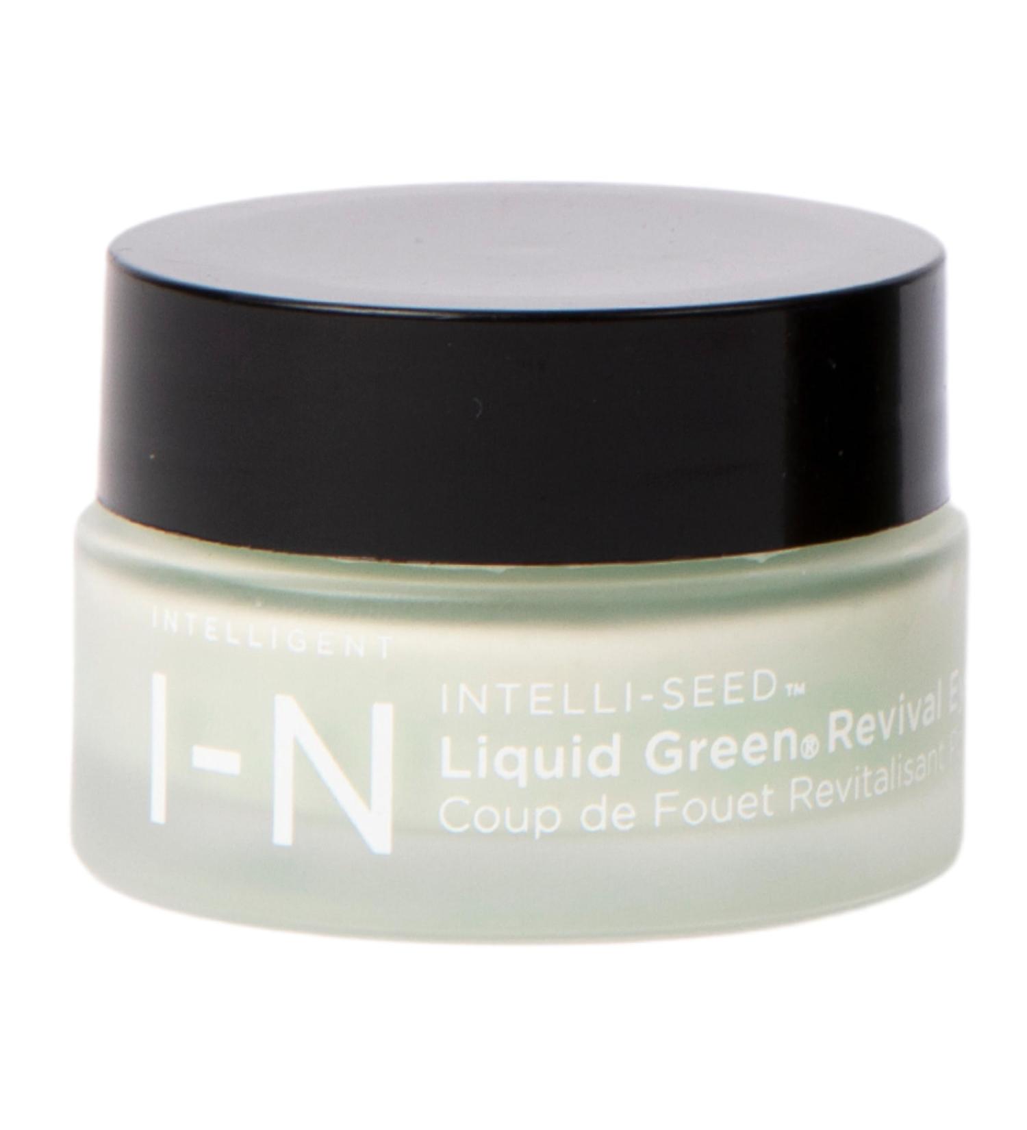 Intelligent Nutrients Liquid Green Revival Eye Whip - Vegan Eye Cream for Dry Skin Hydration Dark Circles & Puffiness - 0.5 Oz - Buy Online on GoSupps.com