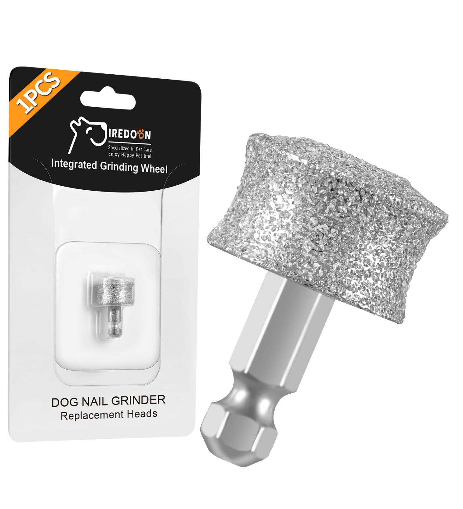 Iredoon Dog Nail Grinders Replacement Head - Integrated Grinding Head for Casfuy & Most Brands - Highly Efficient Safe & Durable (1 Piece) 80# - Buy Online on GoSupps.com