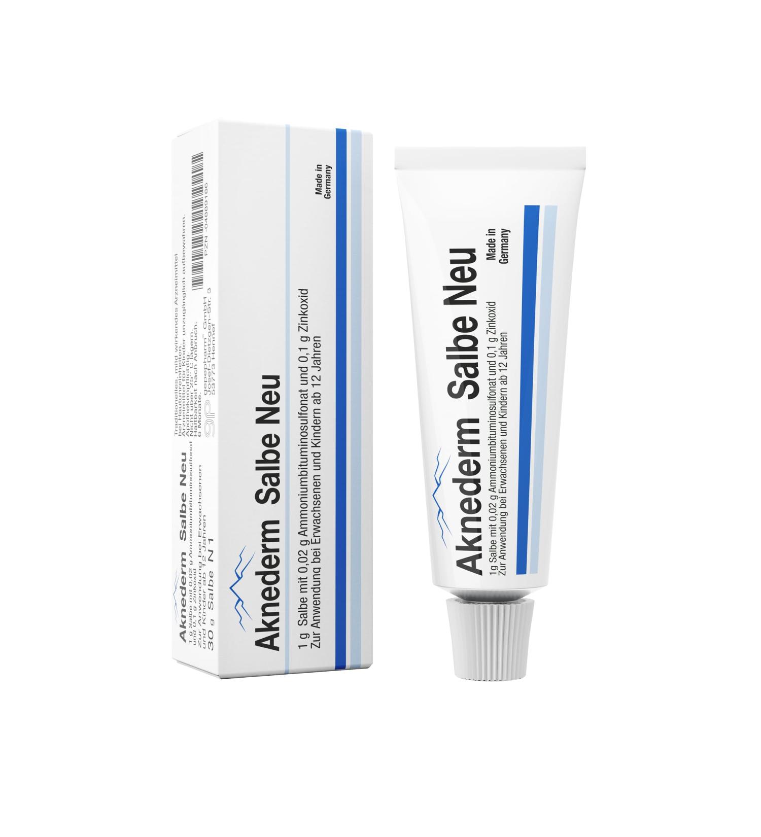 Aknederm Ointment 30g - Targeted Care for Skin Imperfections | Skin-Tinted Perfume-Free & Vegan - Buy Online on GoSupps.com