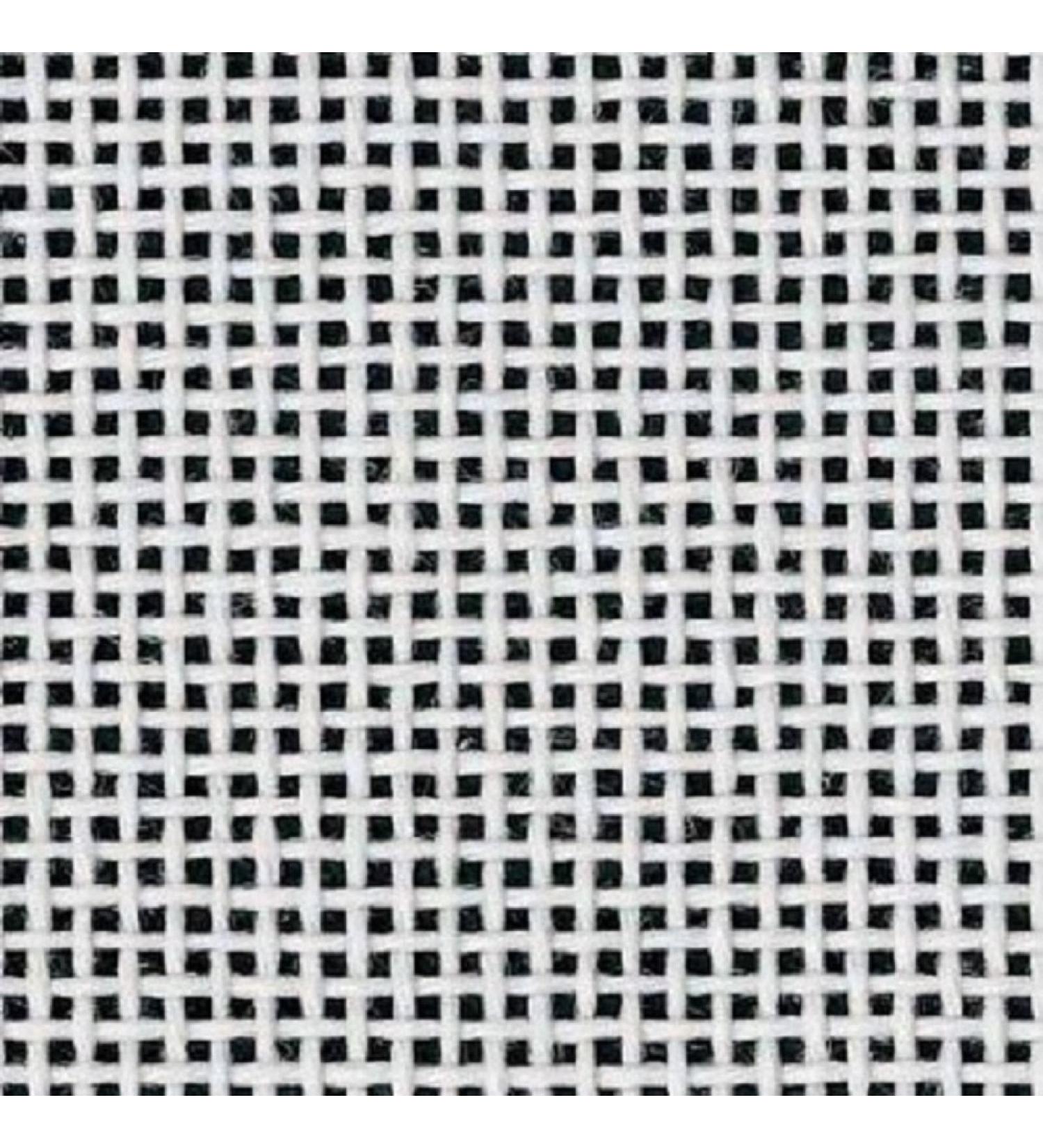Zweigart Orange Line Blank Mono Deluxe 18-Mesh White Needlepoint Canvas 20"X 18"