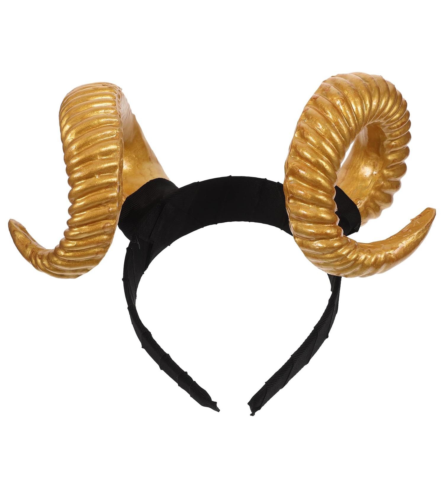 Amosfun Bull Headband - Animal Horn Headdress for Festivals & Parties | Dress Up Costume Accessory - Buy Online on GoSupps.com