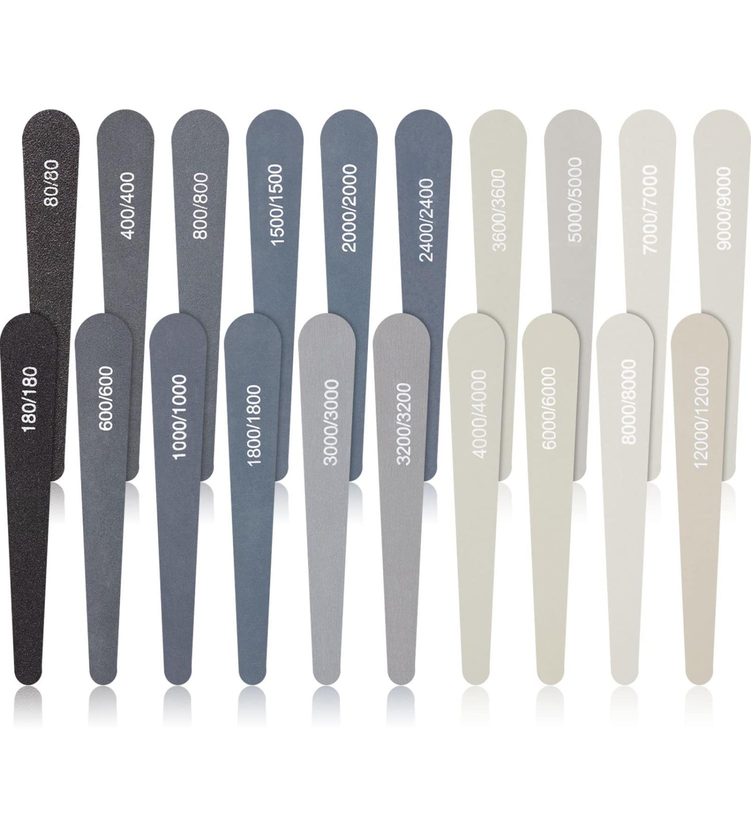 20 Pcs Honoson Sanding Sticks for Plastic Models Polishing Sticks Assorted Metal and Wood Sanding Tools Accessory for Model Craft Amateur Beginner(Low Grits and High Grits Water Drop Style) Low Grits and High Grits Water... - Buy Online on GoSupps.com