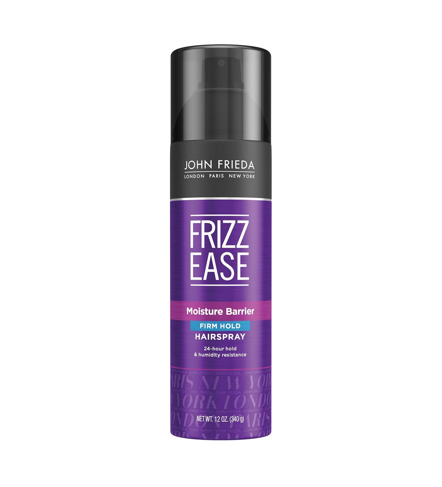 John Frieda Frizz-Ease Moisture Barrier Firm  Hold Hair Spray  12 oz  2 pk