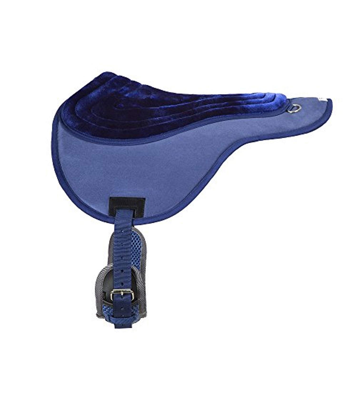 Intrepid International Comfort Plus Bareback Pad - Navy (21-3/4 x 22) - Buy Online on GoSupps.com