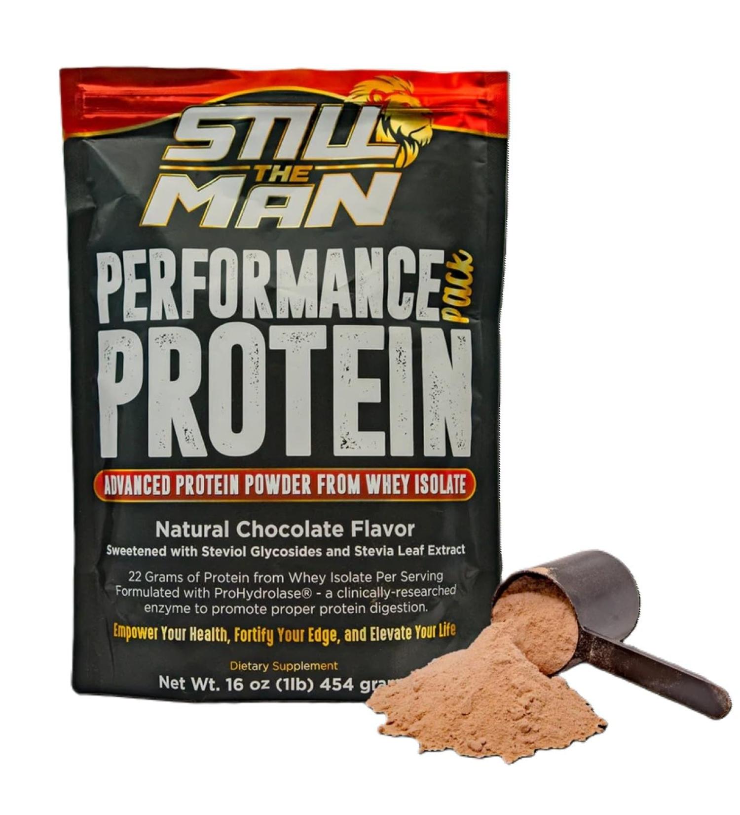 Buy Performance Protein Powder | Micronized with Super Enzyme Hydrolase for Fast Absorption - 2 Pouches 30 Servings | International Shipping Available - Buy Online on GoSupps.com