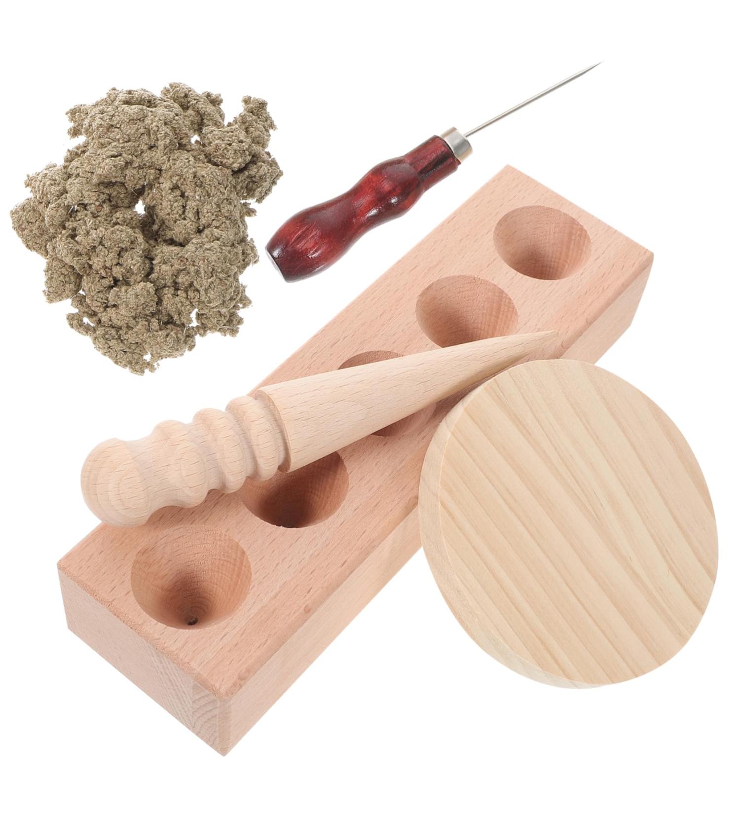 Minkissy Aita Form Heat Moxa Set - Healthy Wooden Moxakegel Tools for Wormwood & Large Mold - Discover Quality International Shipping Available - Buy Online on GoSupps.com