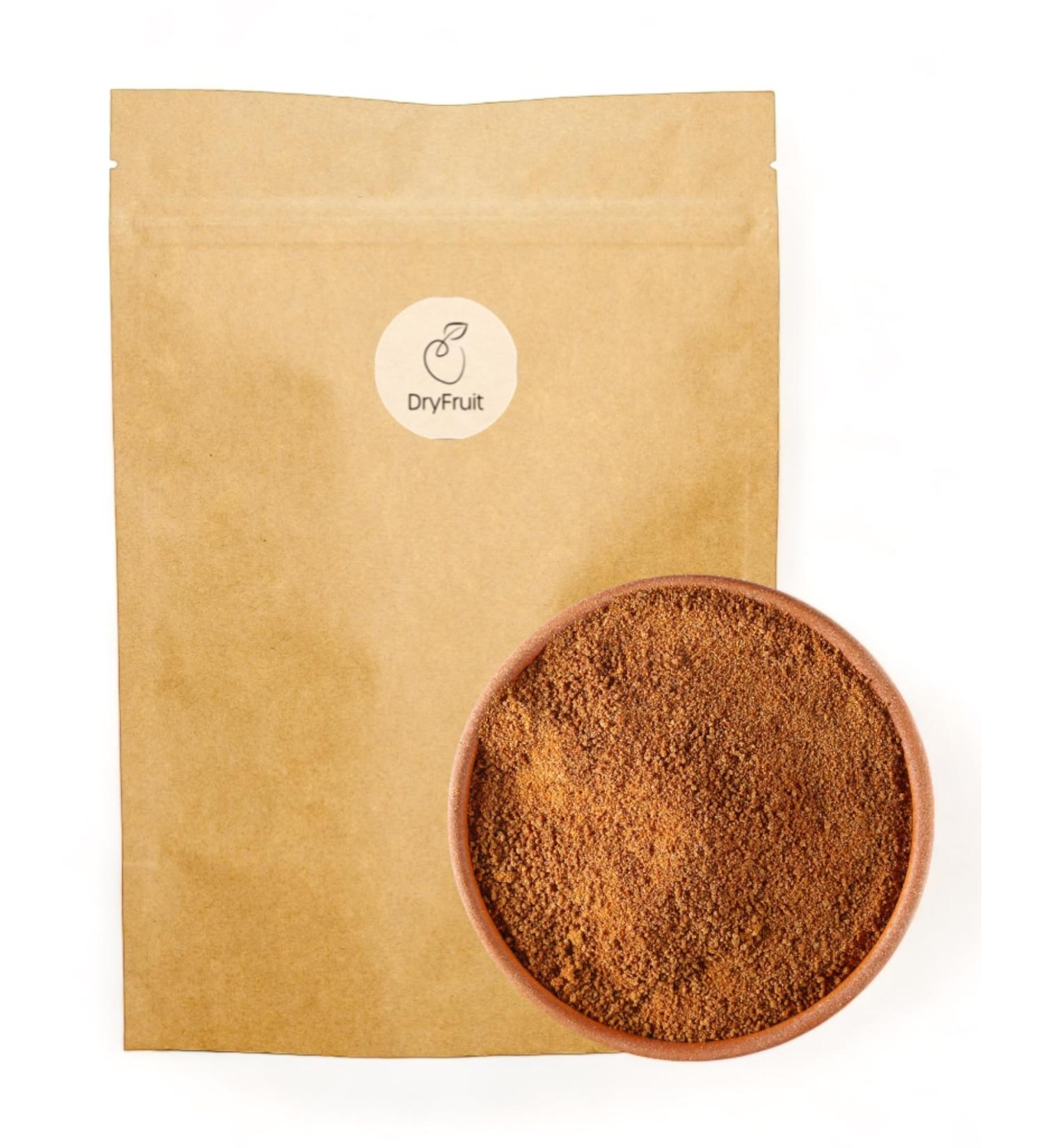 Dry Fruit Coconut Blossom Sugar - Fine Grain | Unroasted | Natural Sugar Substitute from Indonesia | 500g | Caramel Flavor - Buy Online on GoSupps.com