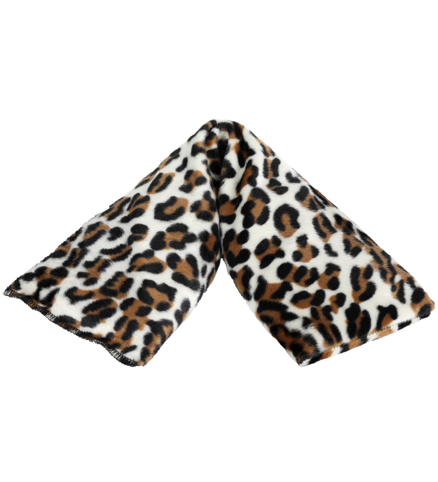 Microwavable Lavender Wheat Bags Animal Print Microwave Heat Pack for Back Neck Joints and Shoulder Pain Relief 44cmx13cm (Snow Leopard) - Buy Online on GoSupps.com