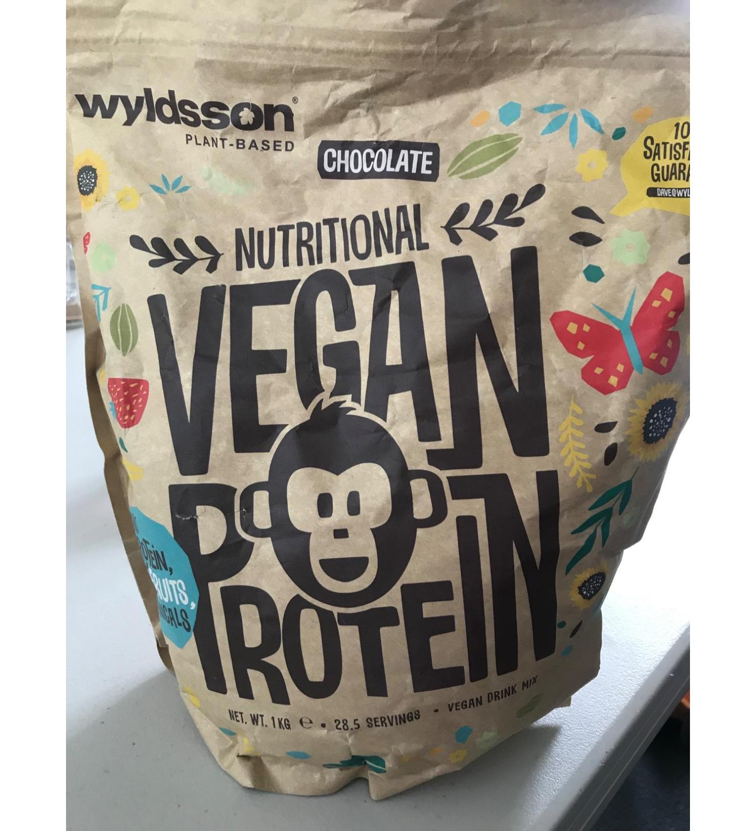 EarthChamp by Wyldsson Vegan Chocolate Protein Powder 1kg - Dairy and Lactose Free Formula - Plant Based Shake Mix - Buy Online on GoSupps.com