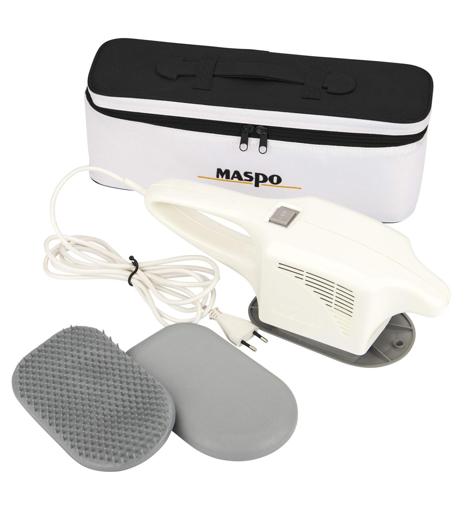 Maspo Vibramat De Luxe - Large Area Profi Massage Device with Transport Bag Hyperemicry Brush & Moss Gum | International Shipping Available - Buy Online on GoSupps.com