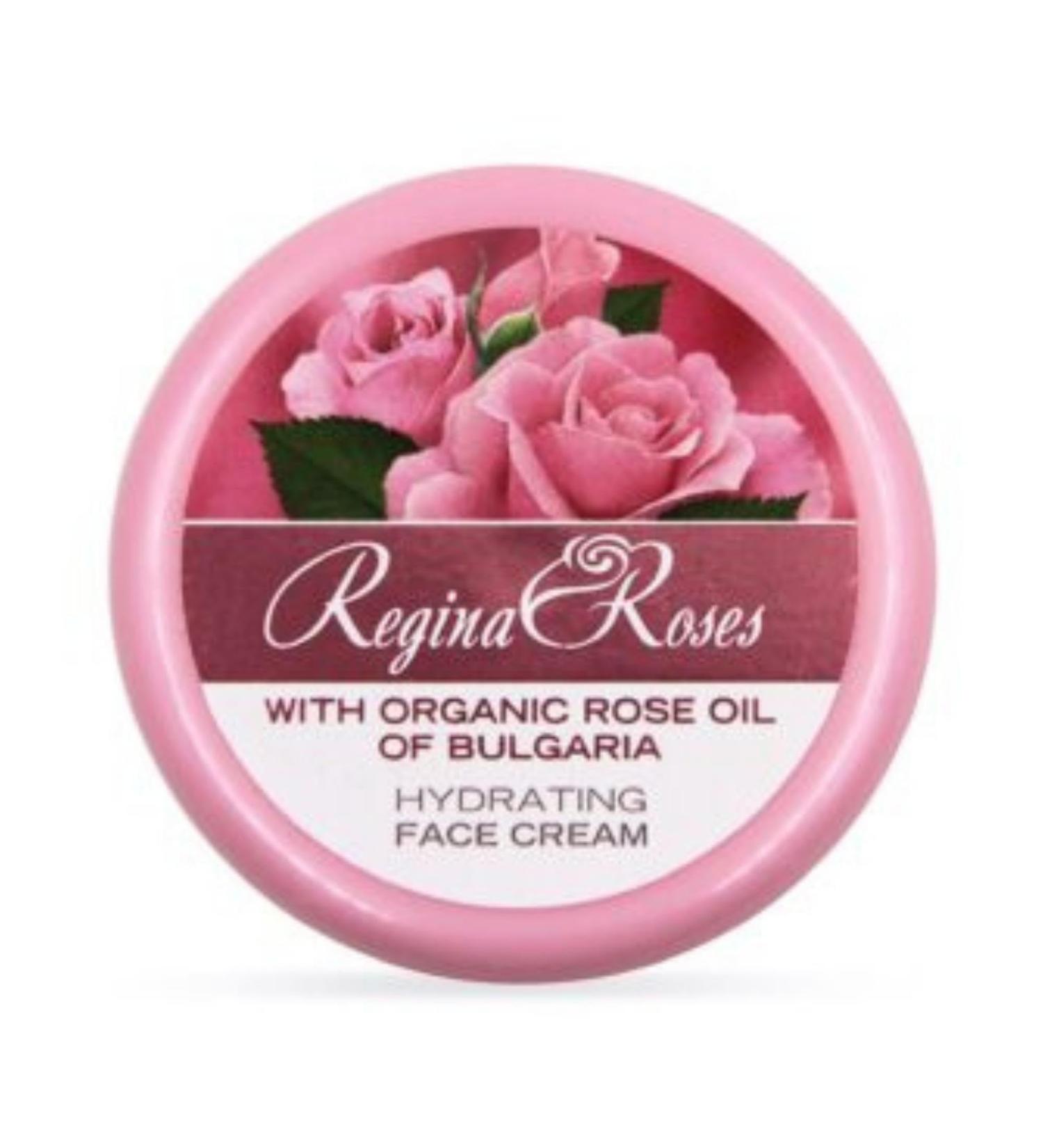 Biofresh cosmetics Regina Roses Moisturizing face and night cream with rose oil and rose water 30 ml - Buy Online on GoSupps.com
