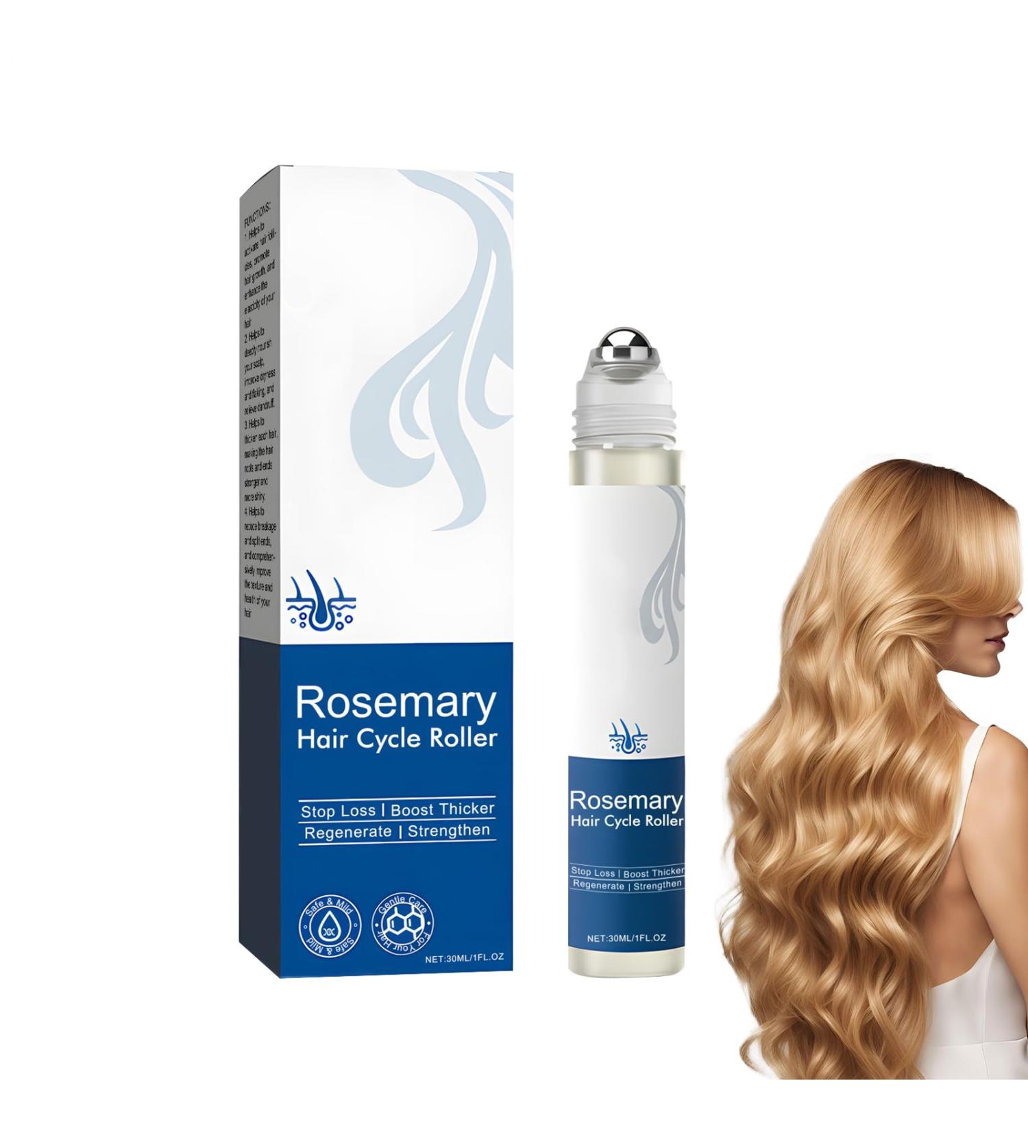 Peufcmi Hair Growth Roller Oil for Scalp30ml Scalp Oil Roller for Thinning Hair Moisturizing Strengthener Thickening Solution for Thin Damaged Hair Short Long Women Daily - Buy Online on GoSupps.com