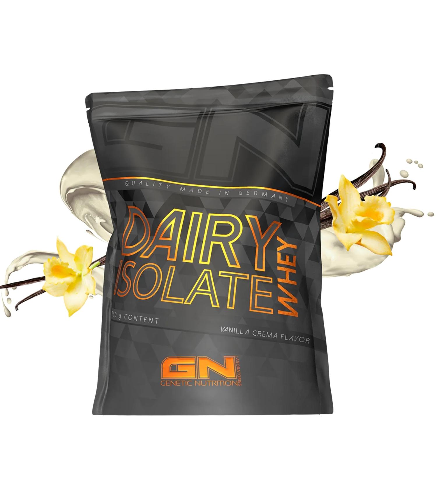 GN Laboratories 100% Dairy Whey Isolate 750g (Vanilla Crema) - Protein powder for muscle building - protein powder for protein shake - protein protein powder - whey protein powder - whey isolates