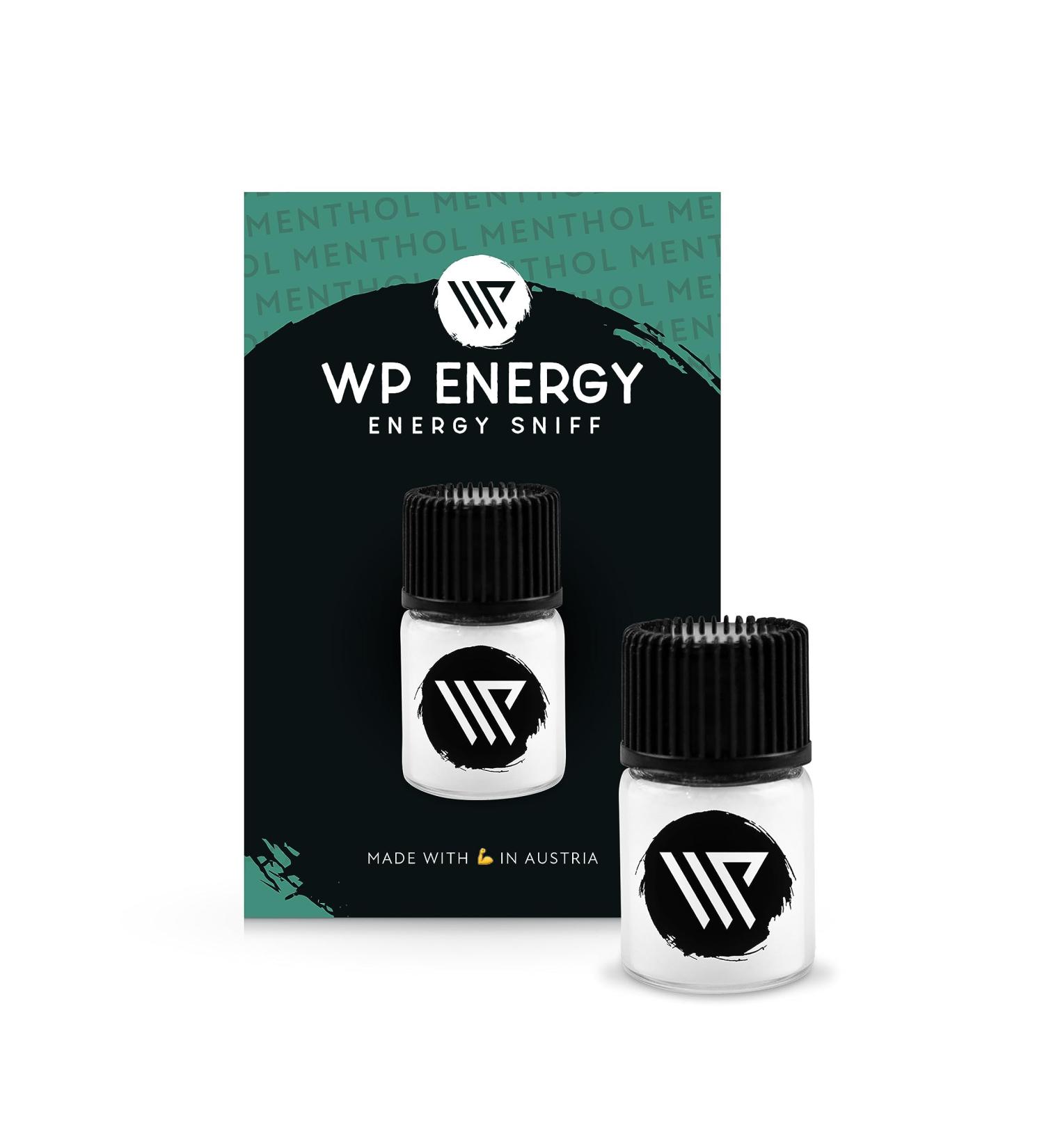 WP Energy Sniff | Premium Energy Snuff Powder | Boost Focus | 2g Made in Austria | Over 40 Sniffs | Menthol Quality - Buy Online on GoSupps.com