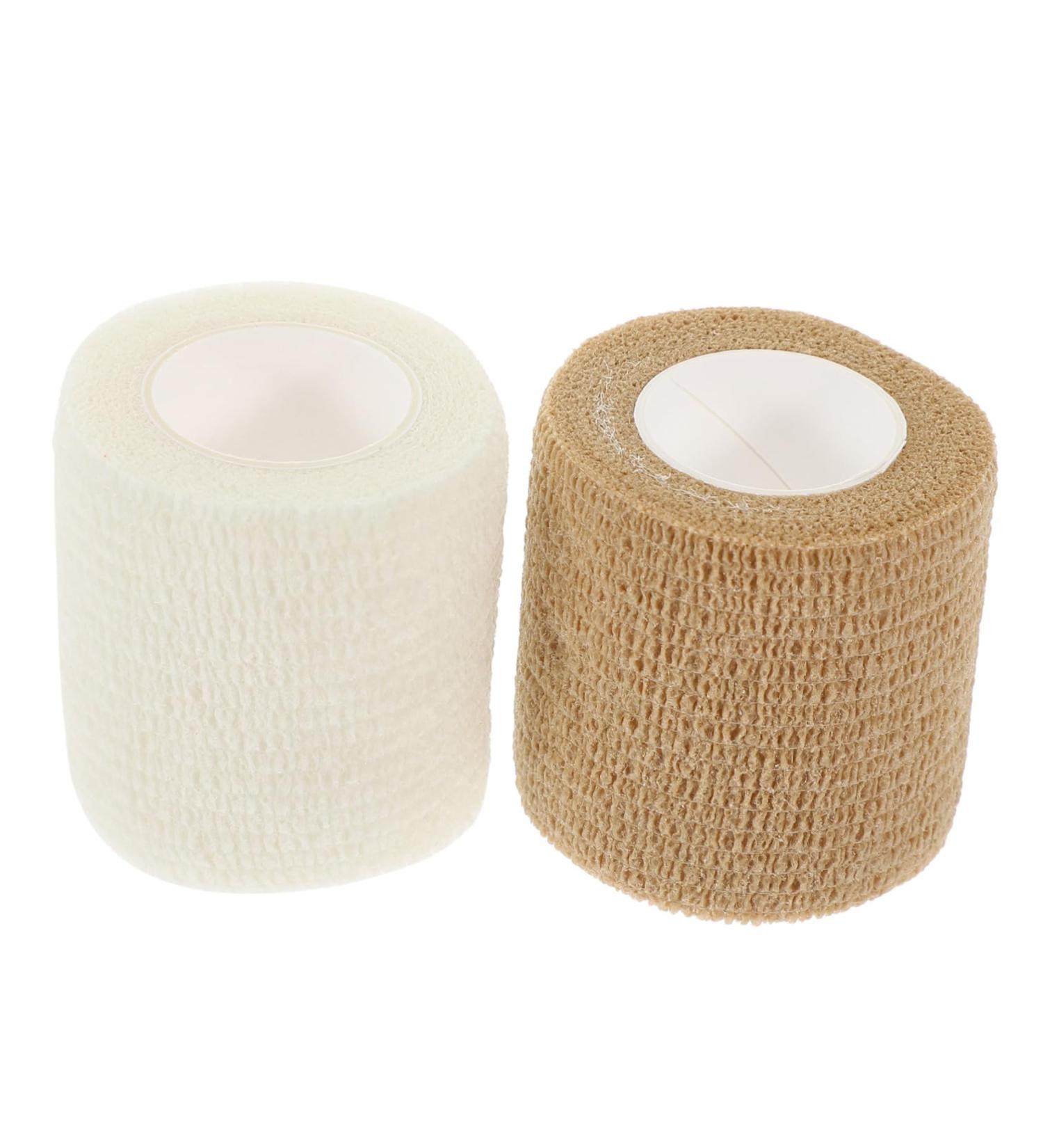 Healeved 12 Rolls Athletic Tape - Adhesive Bandages for Knee & Leg Wraps | Self-Sticking Non-Woven Fabric Foot Wraps for Pain Relief & Sports Support - Buy Online on GoSupps.com