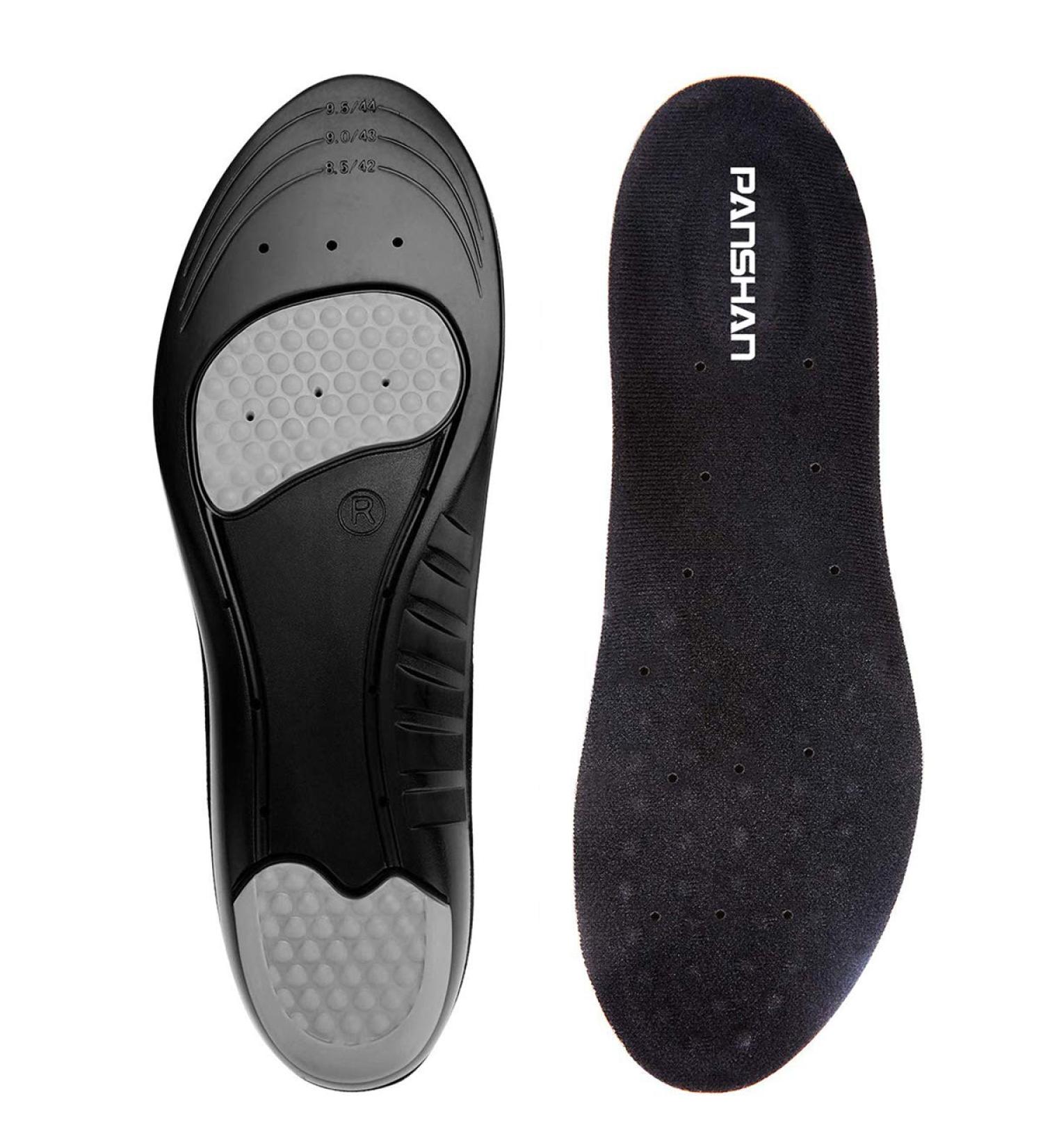 Buy Panshan Insole - Unisex Arch Support for Comfort in Hiking & Work Shoes | Shockproof Breathable Size 42-45 EU - Buy Online on GoSupps.com