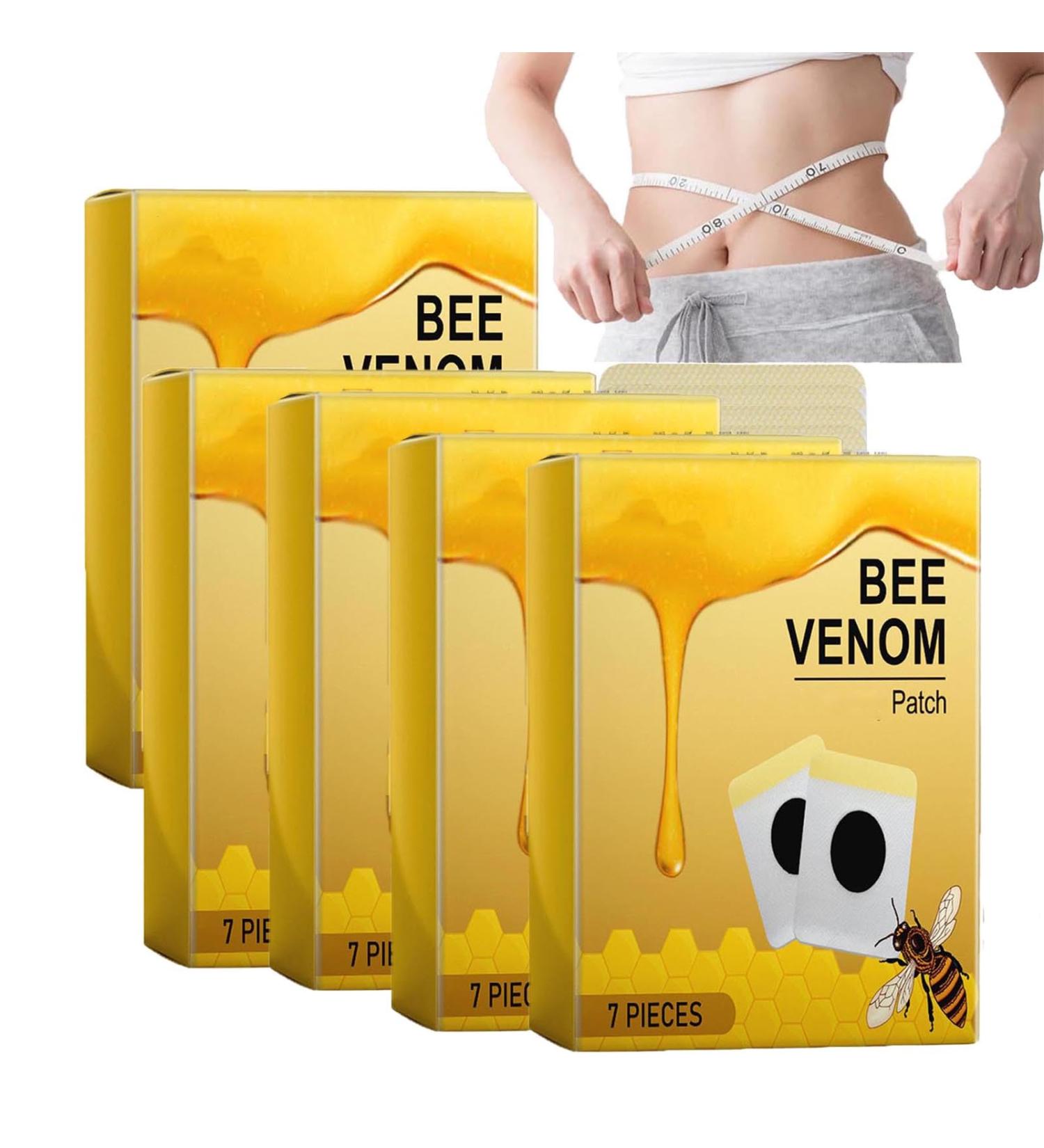 Bees Veins Lymph Drainage Slimming Patches - 5 Pack Body Shaping Stickers for Women | International Shipping - Buy Online on GoSupps.com