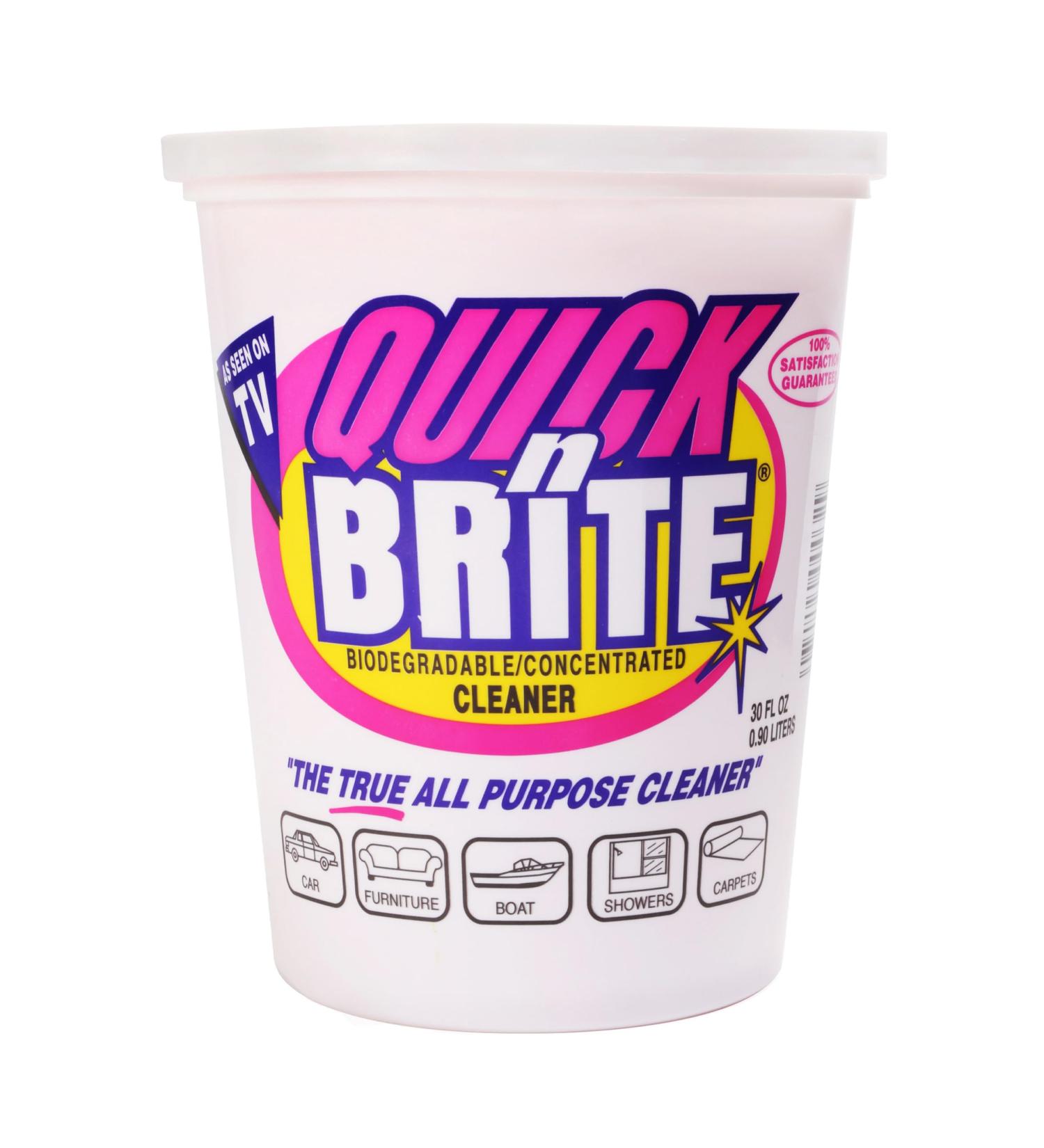 Quick N Brite All Purpose Cleaning Paste - True All Purpose Cleaner 30 oz - Concentrated & Eco-Friendly for International Shipping - Buy Online on GoSupps.com