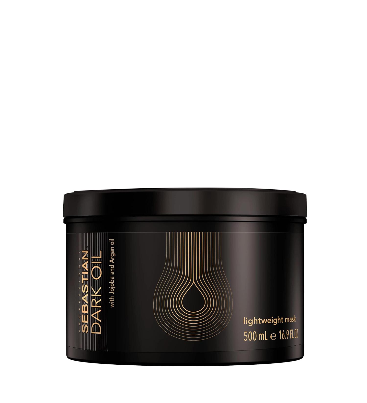 Sebastian Dark Oil Lightweight Mask 500ml - Nourishing Hair Treatment for All Hair Types | International Shipping Available - Buy Online on GoSupps.com