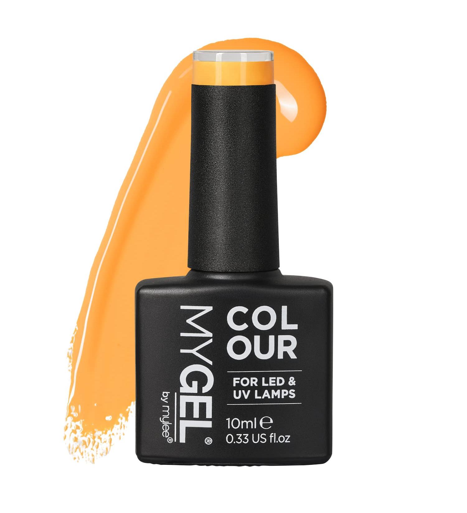 Mylee Gel Nail Polish 10ml - The Bright Side UV/LED Soak-Off Nail Art in Yellow/Orange | Long Lasting & Easy to Apply | MG0120 - Buy Online on GoSupps.com