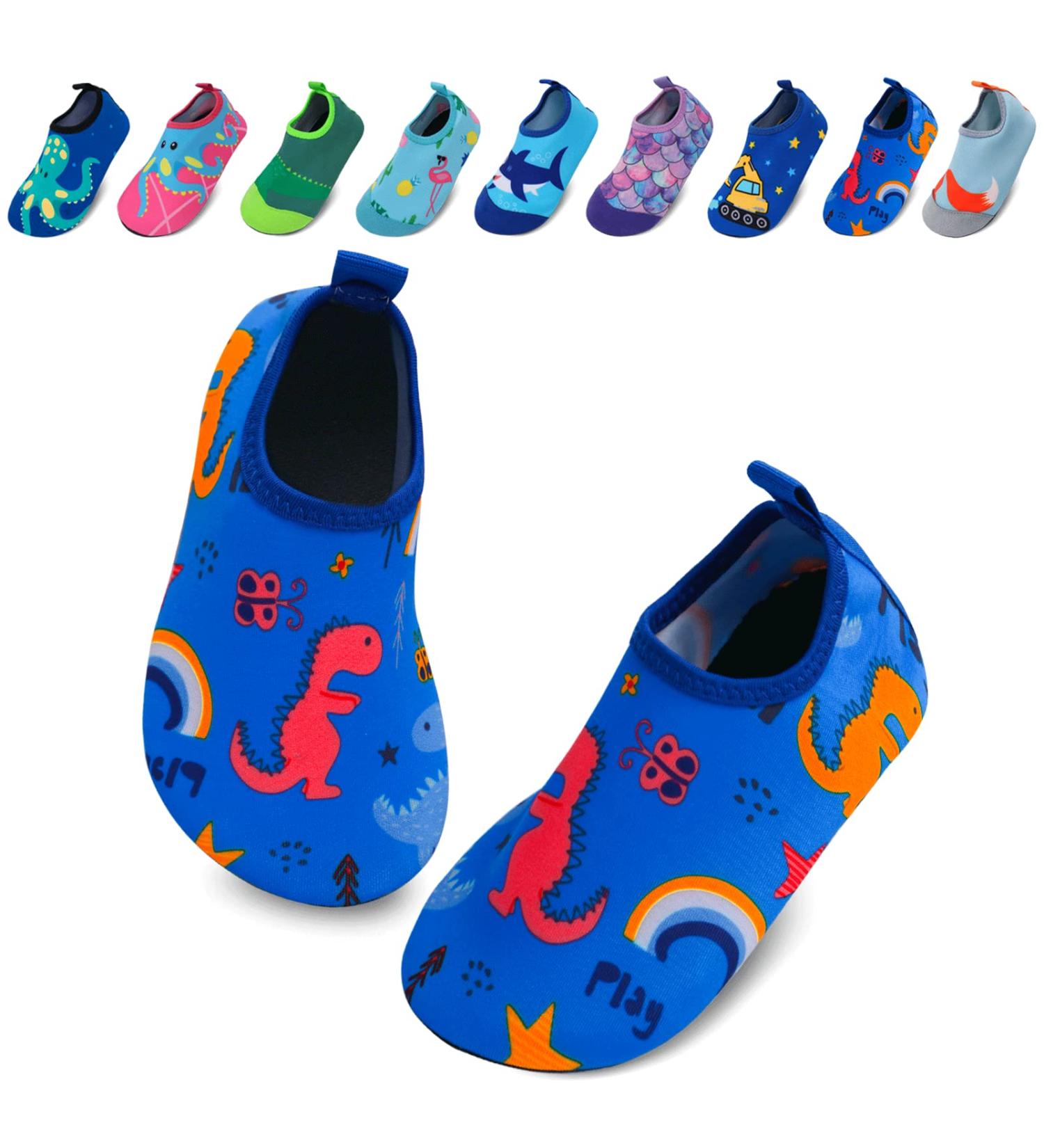 Edoton Children's Aquashing Beach Shoes - Anti-Slip Soft & Durable Kids' Footwear for Swimming Pools & Gardens (EU Size 28/29) - Buy Online on GoSupps.com