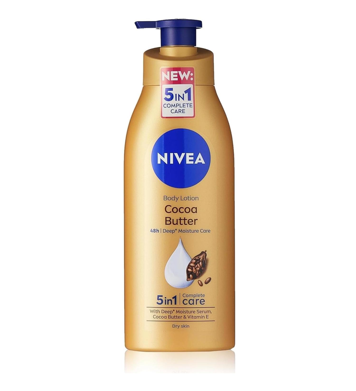 Beiersdorf AG Nivea Body Lotion nourishing cocoa for dry skin 400 ml pack of 6 - Buy Online on GoSupps.com