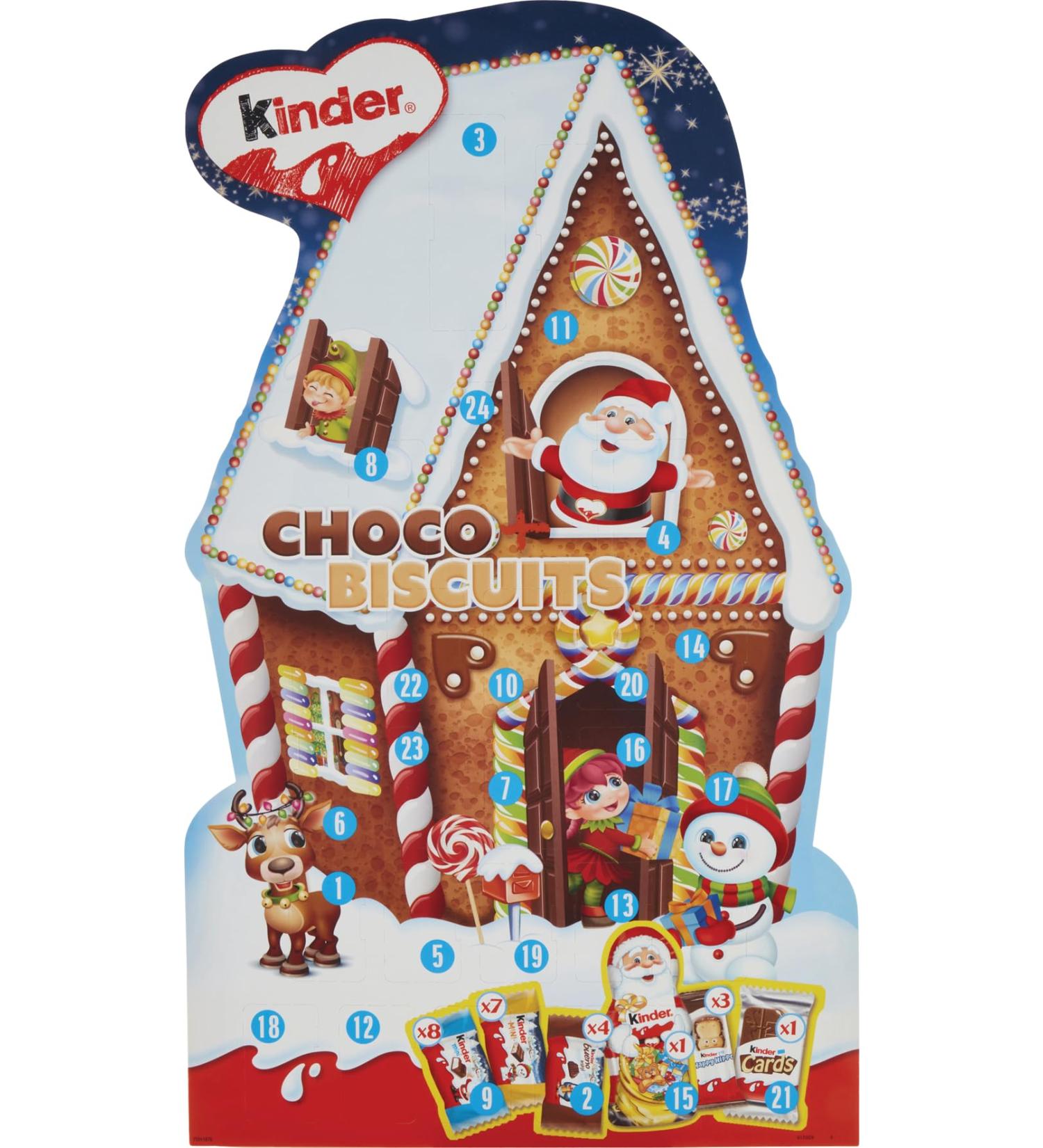 Kinder Calendrier de l'Avent Mix 210 g - Buy Online on GoSupps.com