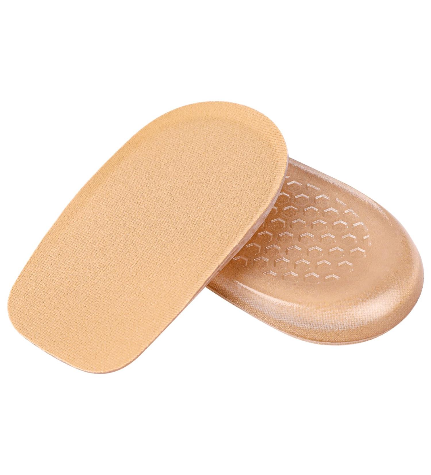 KALIONE Heel Lifts - Gel Height Increasing Insoles for Leg Length Discrepancy | Comfort Shoe Lifts for Men & Women | 1/2 Inch Elevation for Uneven Legs & Heel Pain - Buy Online on GoSupps.com