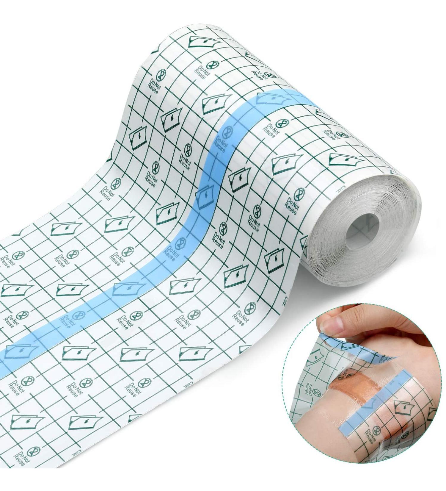 Waterproof Transparent Bandage 15cm x 10m | Anti-Allergic Shower Plaster | International Shipping - Buy Online on GoSupps.com