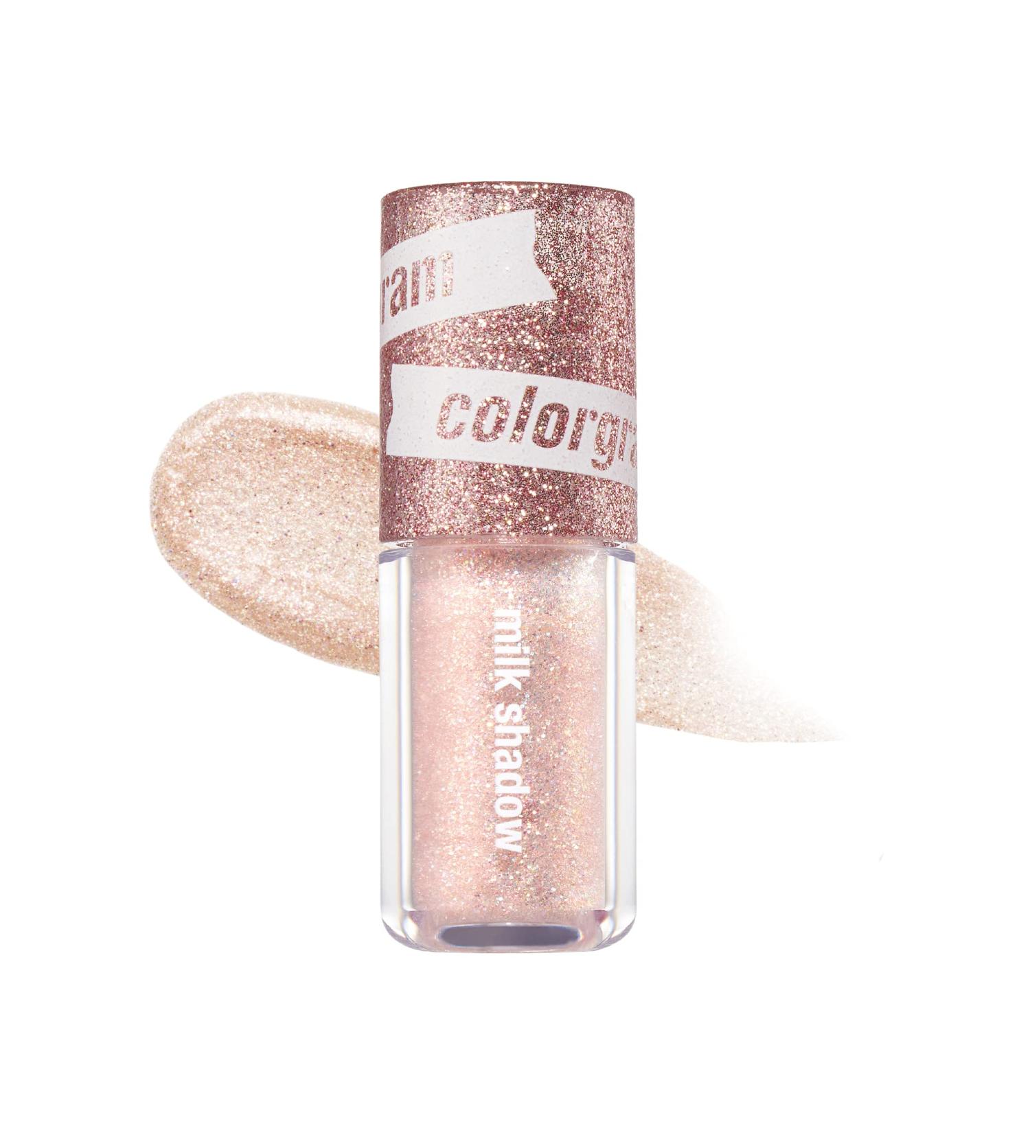 COLORGRAM Milk Bling Shadow 07 Fairylike - Liquid Glitter Eyeshadow for Daily Makeup 0.11 fl.oz - Buy Online on GoSupps.com