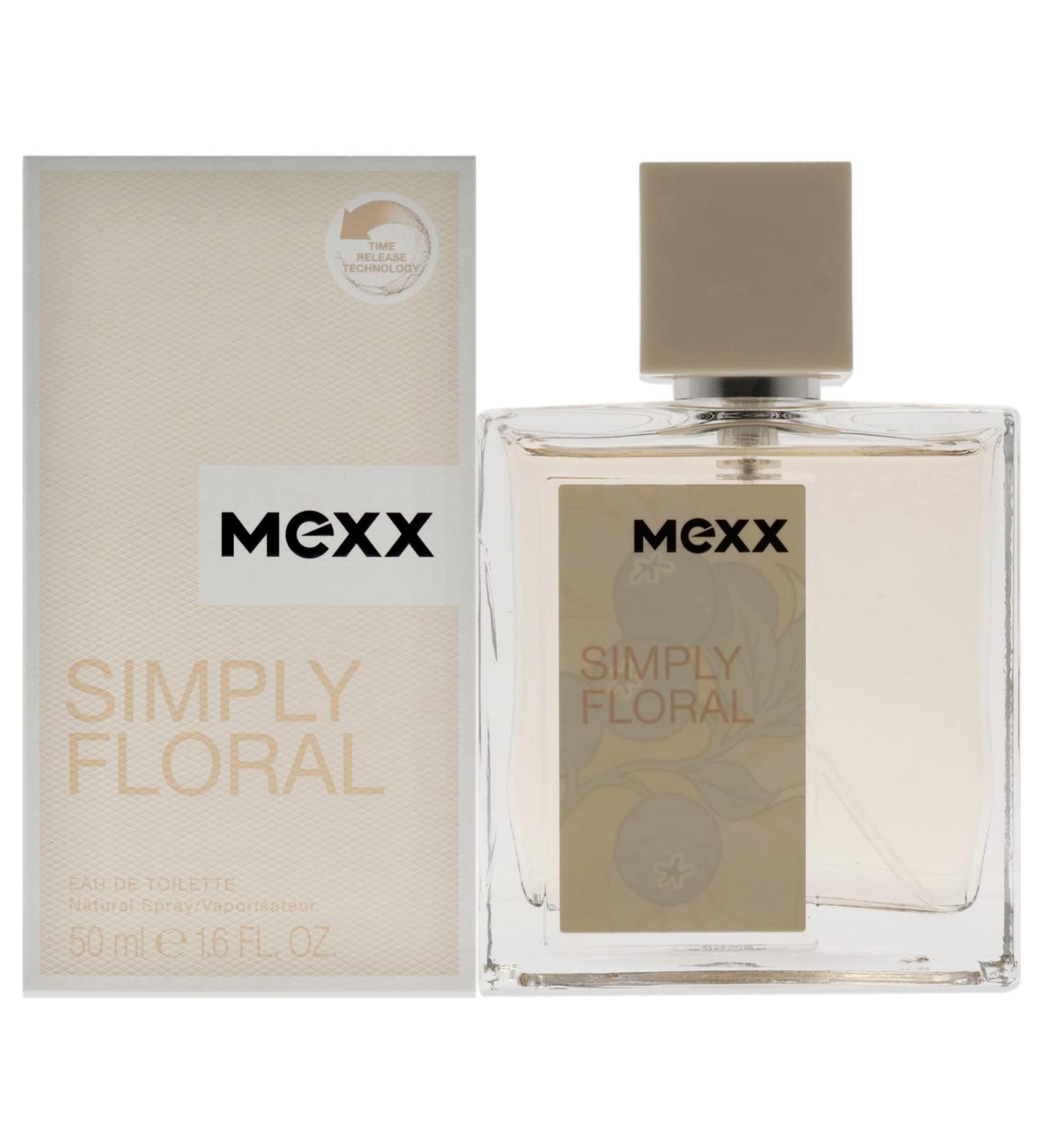 Mexx Simply Floral Eau de Toilette Spray - Simply Fresh Floral 1.6 Fl Oz - Buy Online on GoSupps.com
