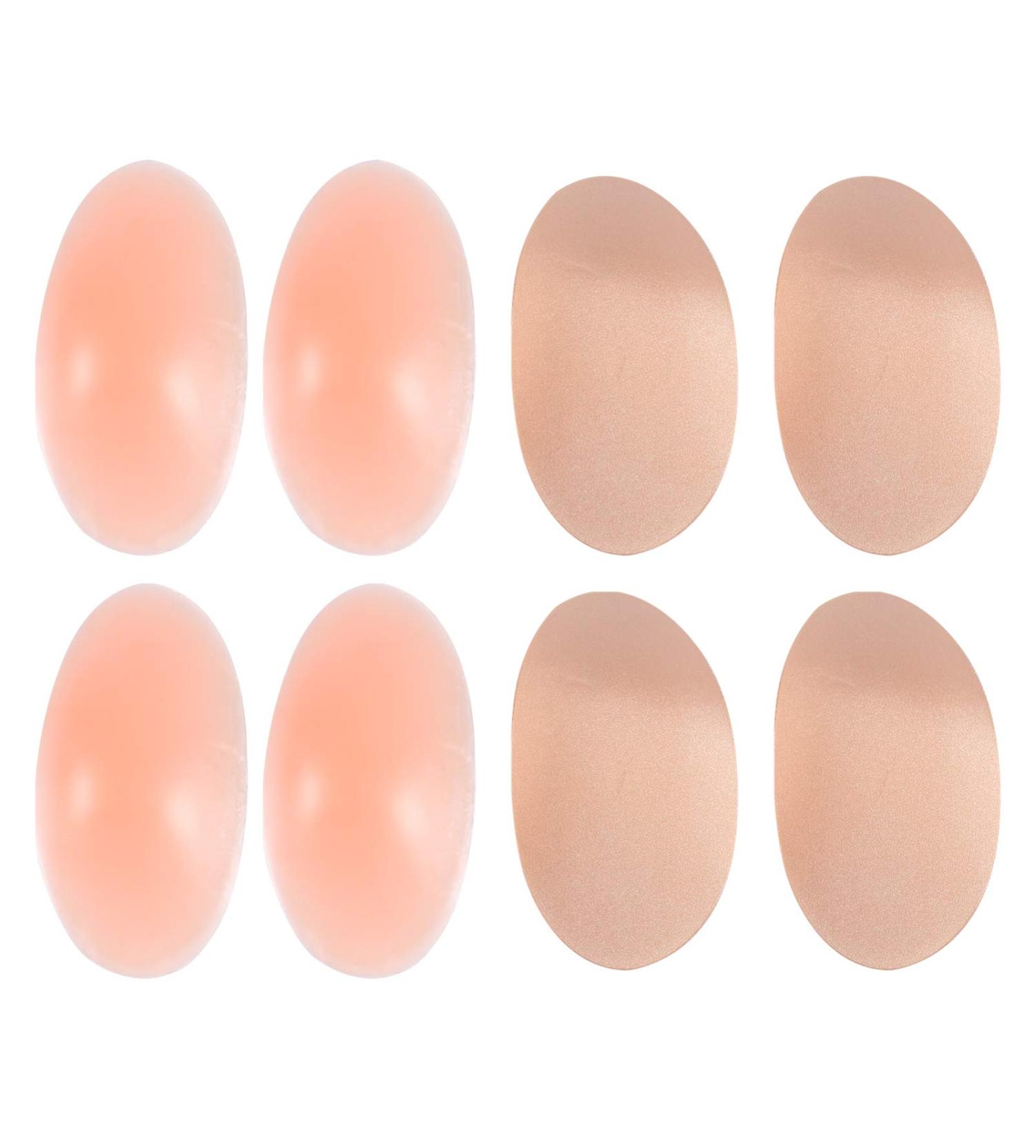 Buy 4 Pairs Silicone Non-Slip Shoulder Pads | Adhesive Shoulder Cushions & Enhancers - Assorted Colors - Buy Online on GoSupps.com