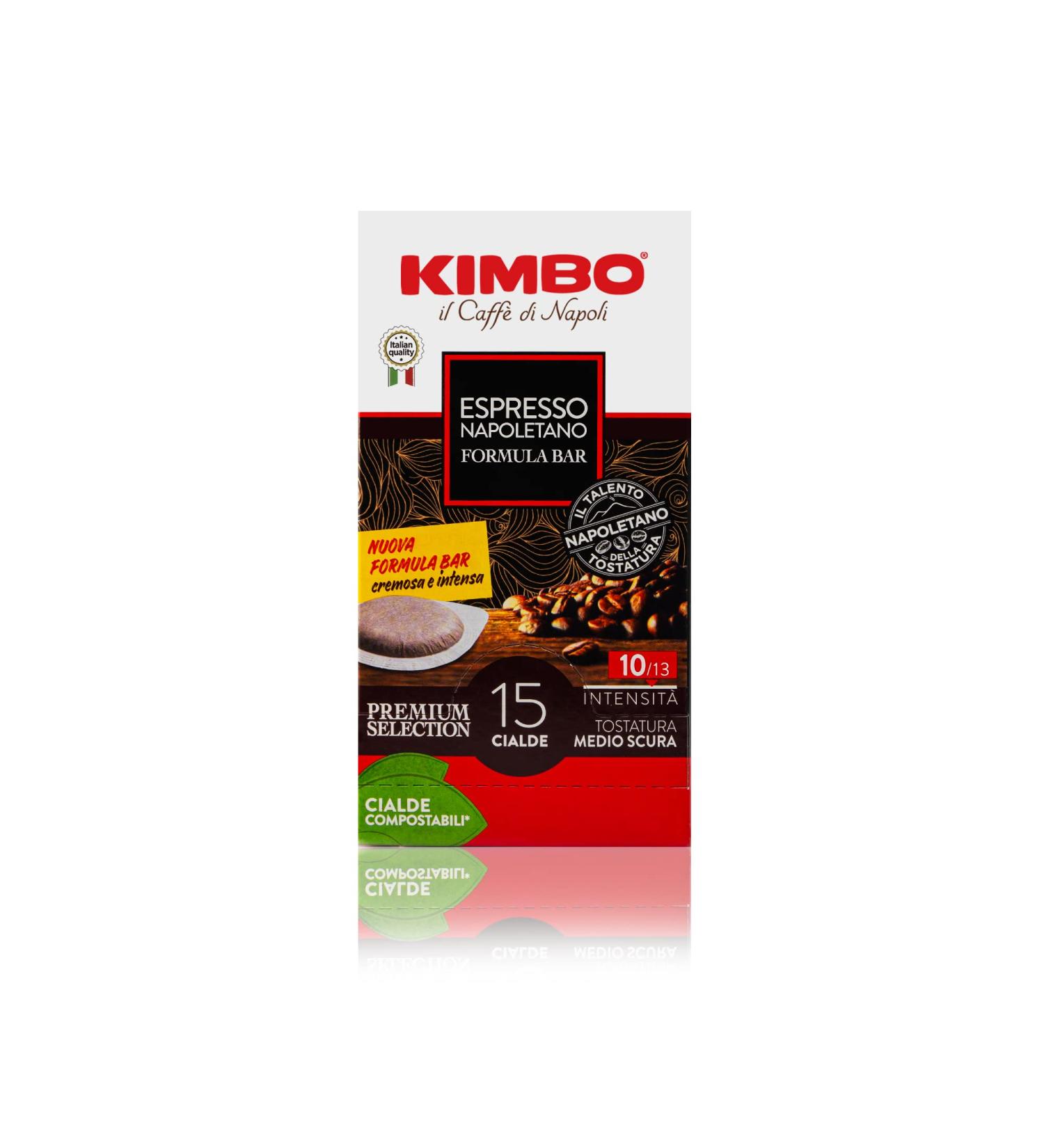  Kimbo Kimbo ESE Espresso Napolitano Compostable Coffee Pods 8 Packs of 15 Pods (Total 120 Pods) - Buy Online on GoSupps.com