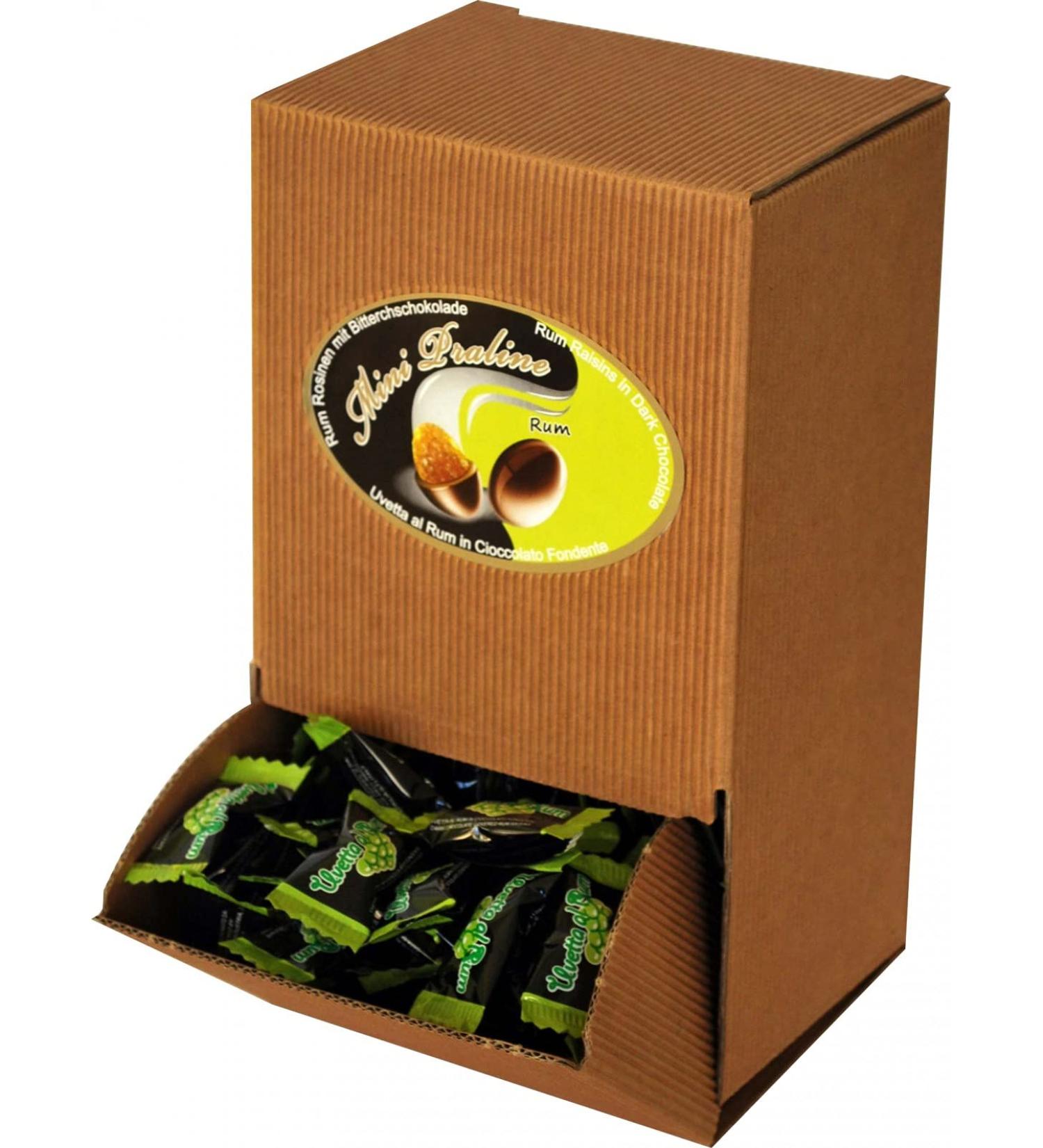 Confetti au chocolat collect dark chocolate in individual portions with raisins secs au rum (CIOCCAFE 'BOLERO MARSUPIO 500gr) - Buy Online on GoSupps.com