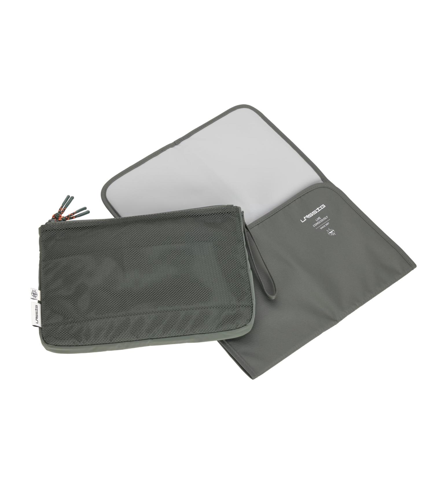 L SSIG Baby Diaper Bag with Changing Mat | Olive Casual Changing Organizer - Shop Now for International Shipping! - Buy Online on GoSupps.com