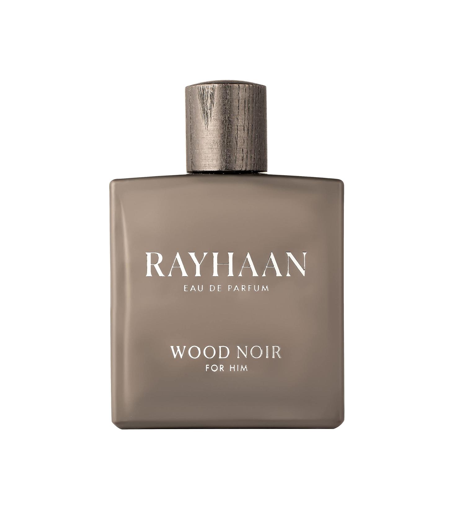 RAYHAAN Wood Noir Eau de Parfum Spray for Men 3.4 Ounce - Buy Online on GoSupps.com