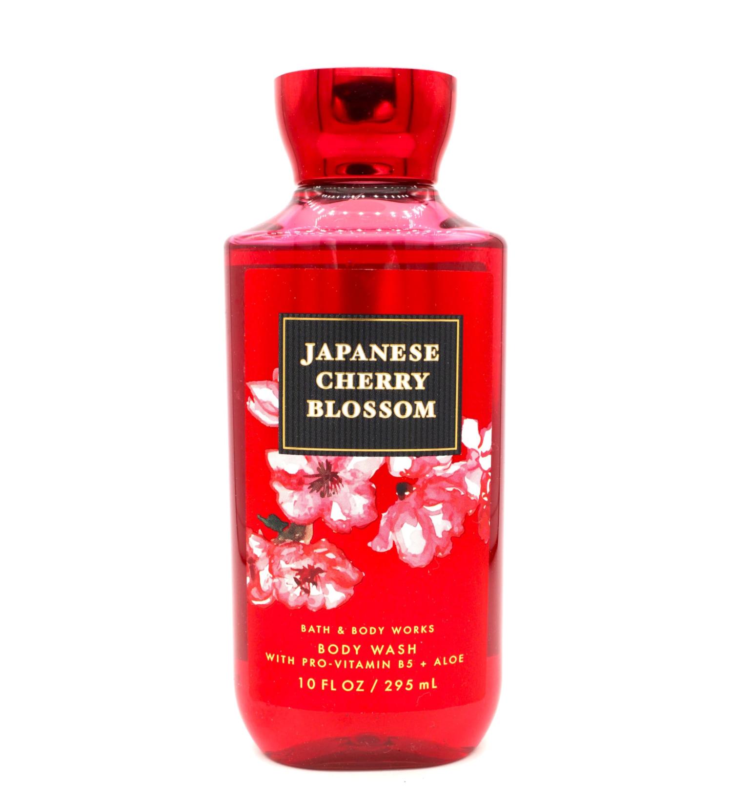 Japanese Cherry Blossom Bath and Body Shower Gel Body Wash 10 fl oz