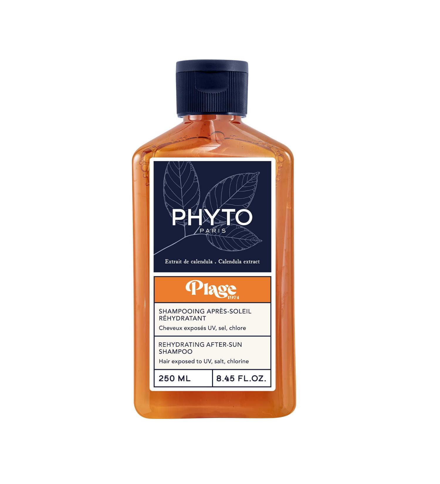 Phyto Paris - PhytoPlage - Shampooing Apr s-Soleil R hydratant - Soin Cheveux Enrichi en Calendula - Prot ge R hydrate Nourrit et R pare - Shampoing Hydratant - Apporte Brillance - Buy Online on GoSupps.com