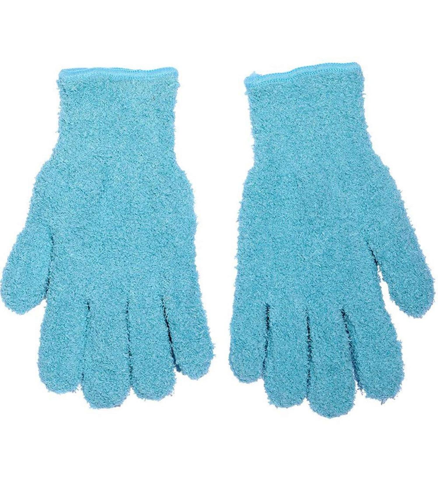 SEPTAM Cleaning Gloves Cleaning gloves household kitchen green (13 * 23cm) non-absorbent lint-free cloth - Buy Online on GoSupps.com