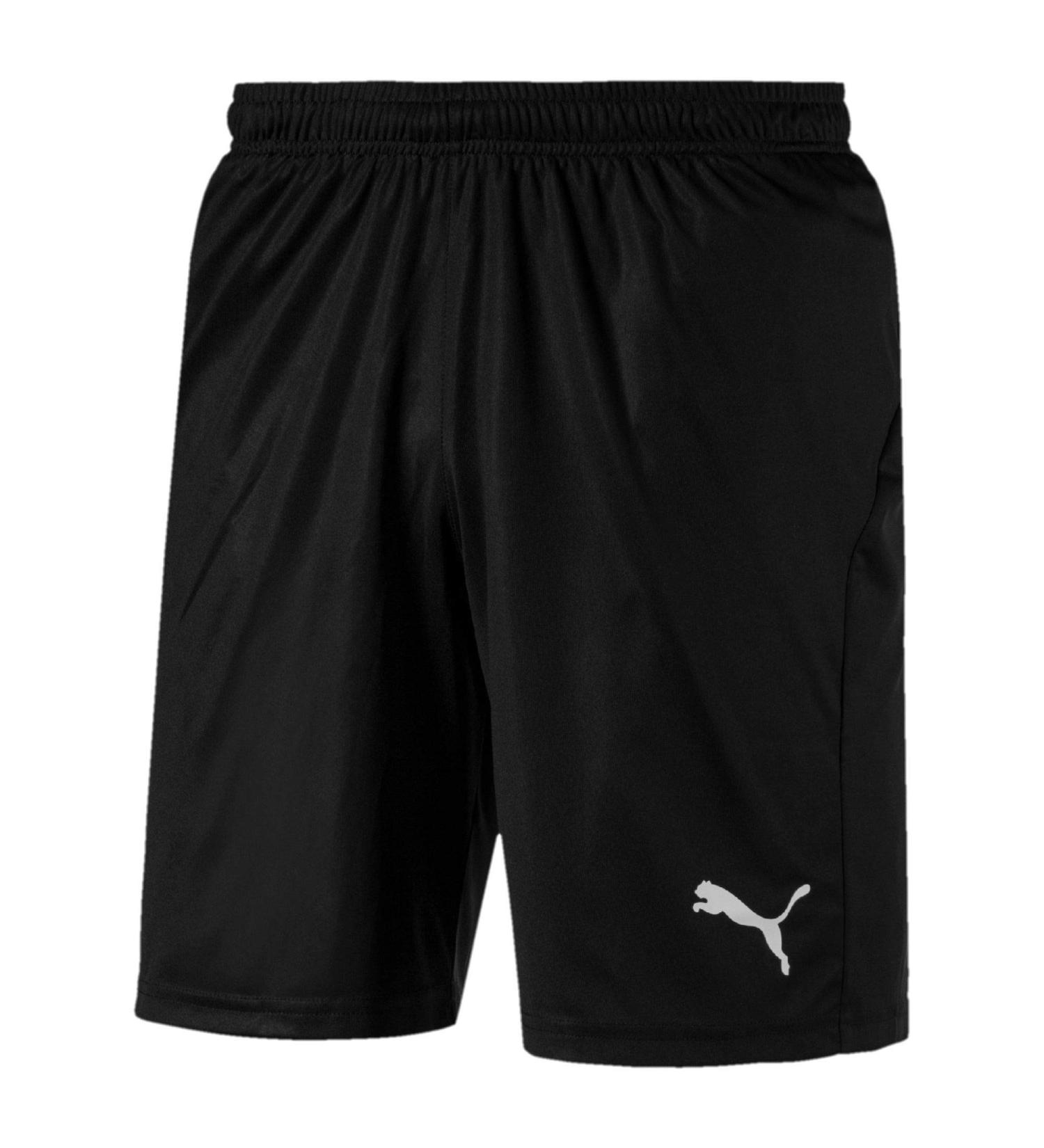 PUMA Men's Liga Core Shorts - PUMA Black/PUMA White | International Shipping Available - Buy Online on GoSupps.com