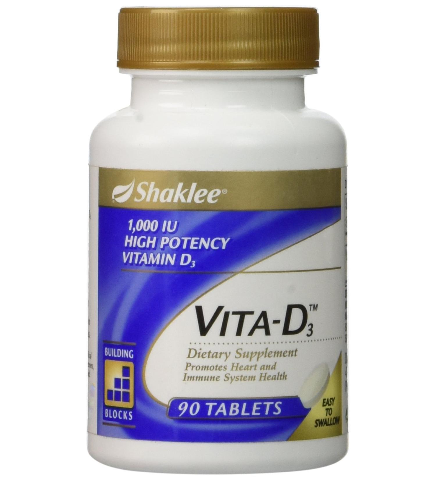 Vita-D3 90 Tablets - Essential Vitamin D Supplement for Optimal Health - Buy Online on GoSupps.com