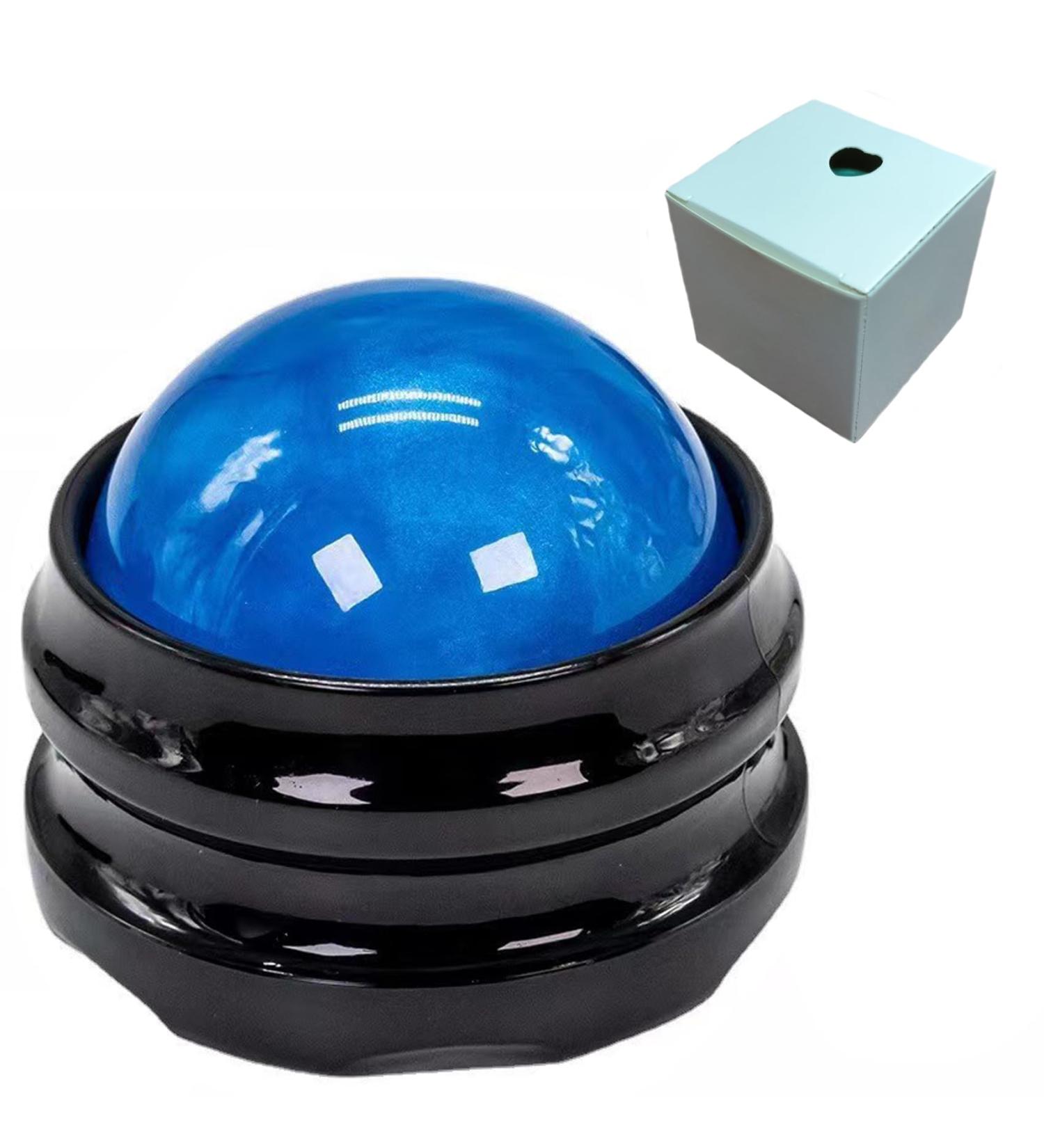 PHOCOMRICH MASUAL MASSAGE KUGE - Ultimate Massage & Therapy Device for Sore Muscles Neck Back & Body Relief - Deep Tissue Pain & Stress Relief (Blue) - Buy Online on GoSupps.com