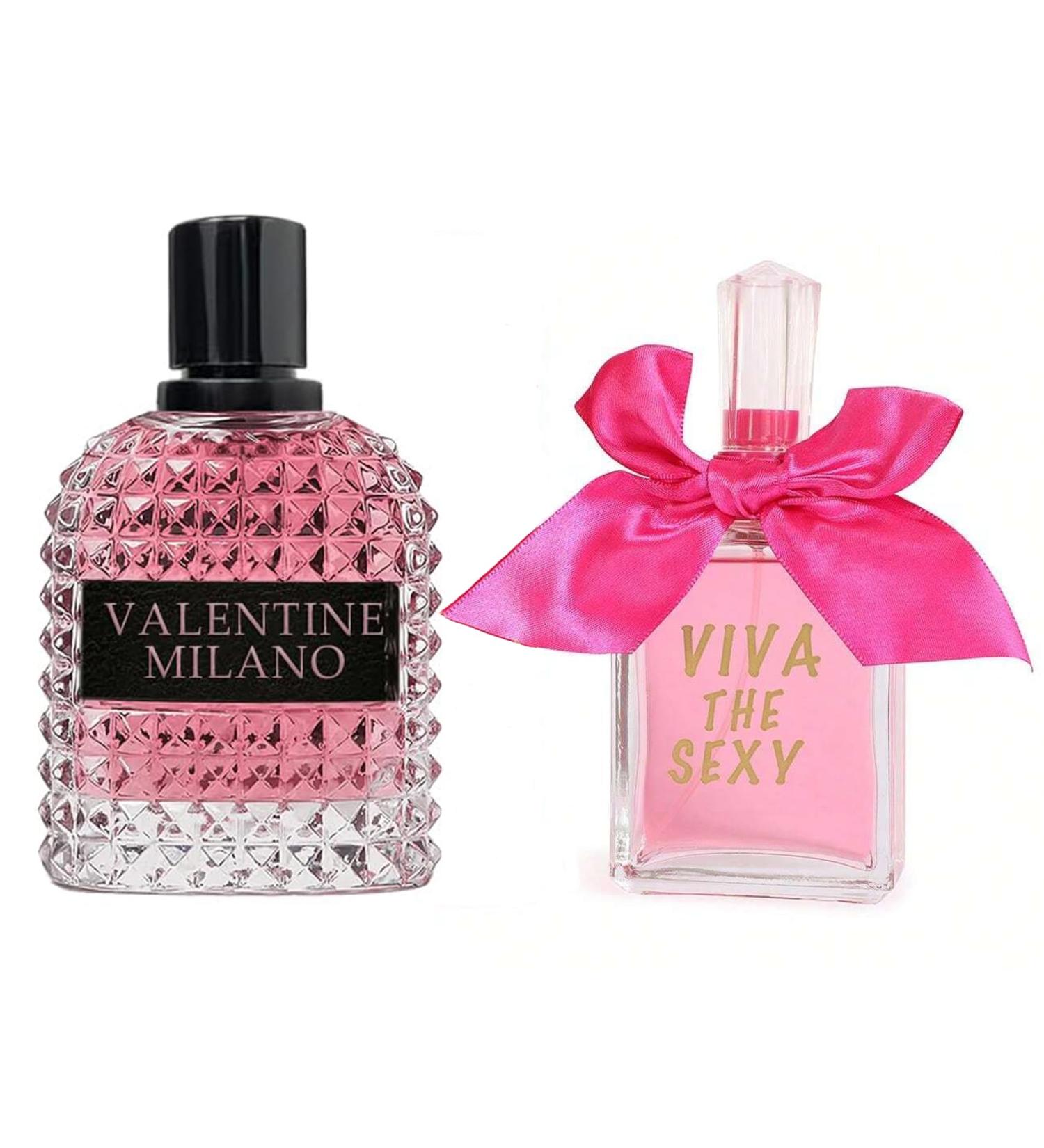 Women's Perfume Combo Set Milano Women&Viva The Sexy Floral Fruity Fragrance Eau De Parfum Elegant 100ml Bottle Natural Spray Each for Daily Used Milano&Viva The Sexy - Buy Online on GoSupps.com
