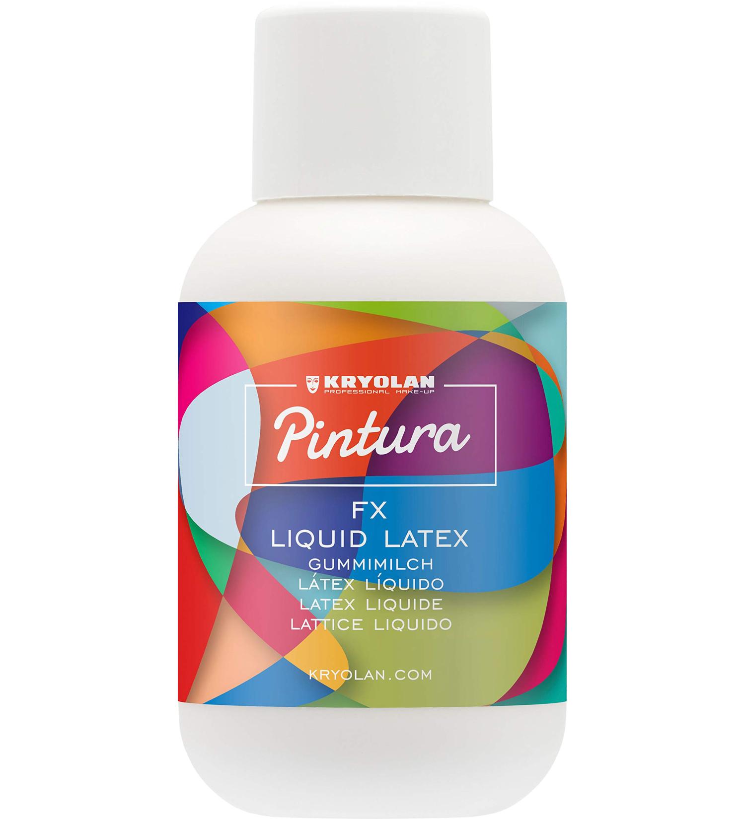 Kryolan Pintura FX Liquid Latex 120ml - Ideal for Halloween Parties & Make-Up Artists - International Shipping Available - Buy Online on GoSupps.com