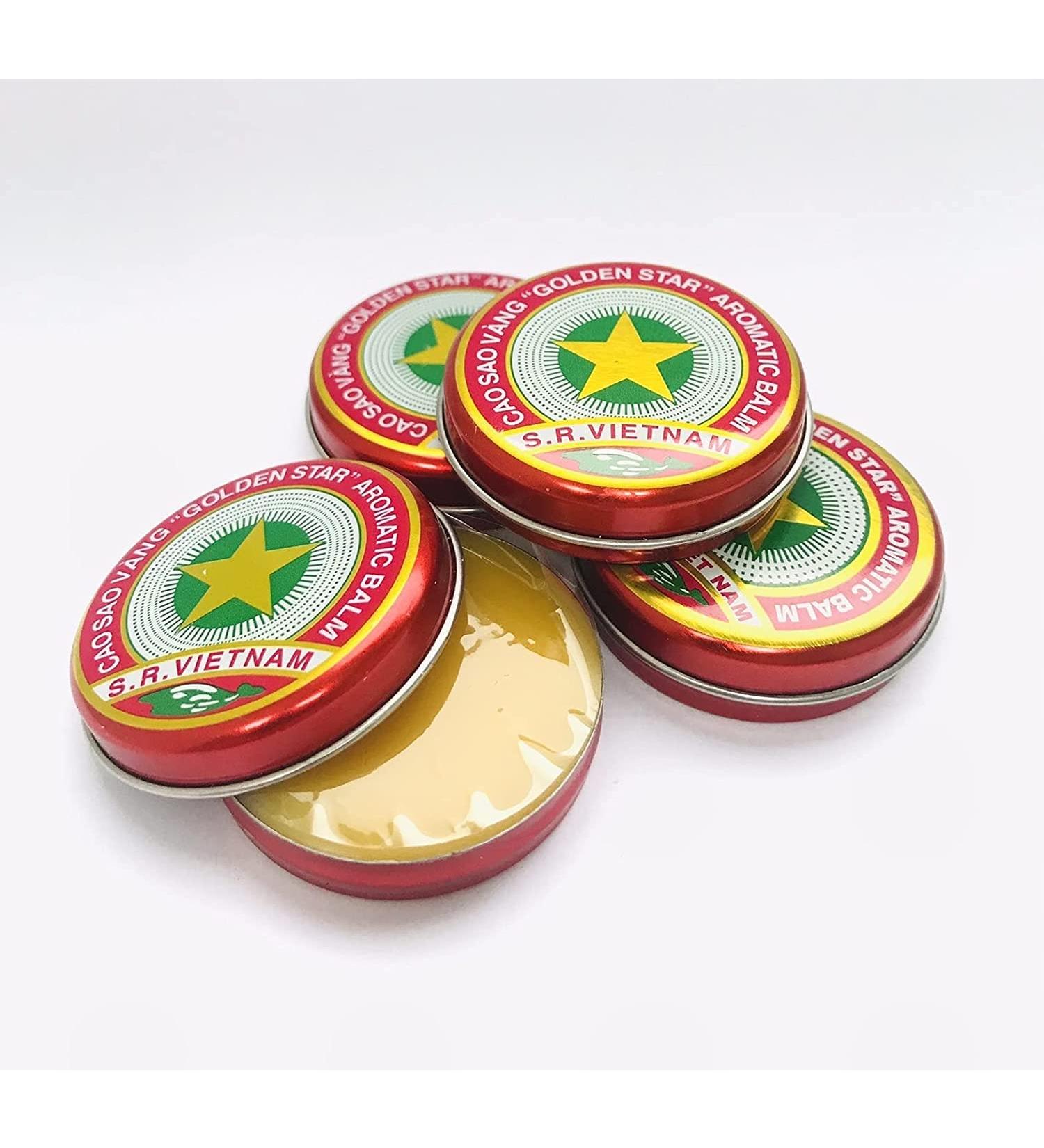 Buy 40g Golden Star Aromatic Balm (4x10g) - Natural Remedies with Essential Oils | International Shipping Available - Buy Online on GoSupps.com