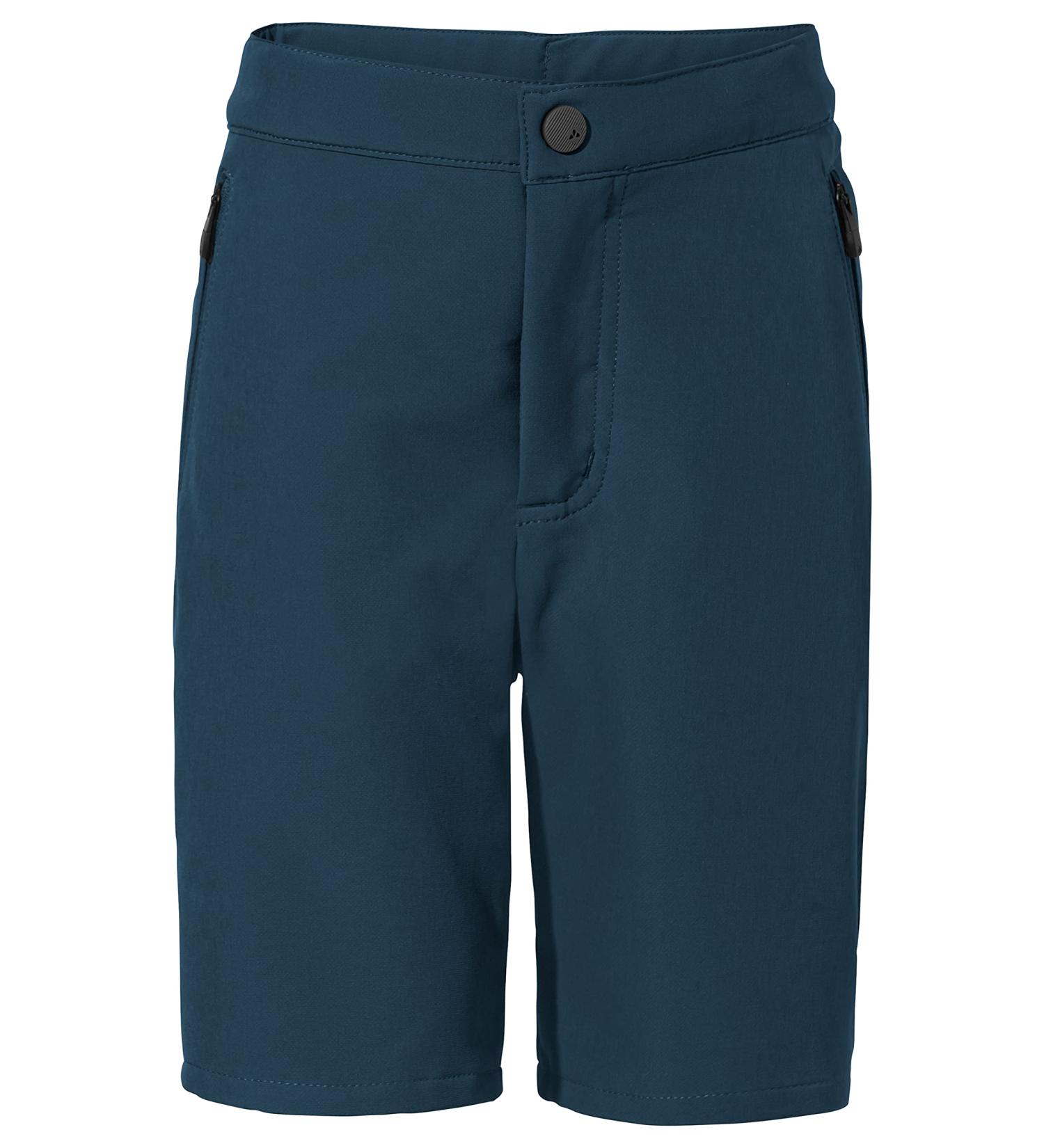 VAUDE Unisex Children's Badile Shorts II 134-140 - Dark Sea | Shop Eco-Friendly Kids' Shorts Online - Buy Online on GoSupps.com
